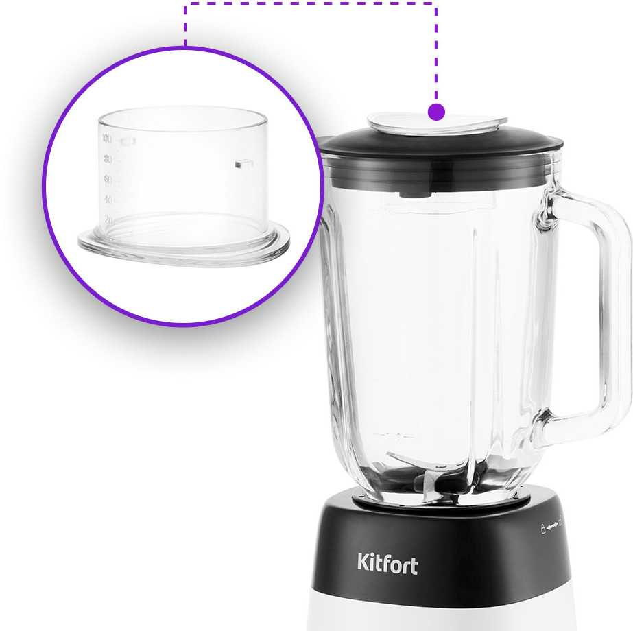 Блендер стационарный Kitfort КТ-1381 белый, фото 3