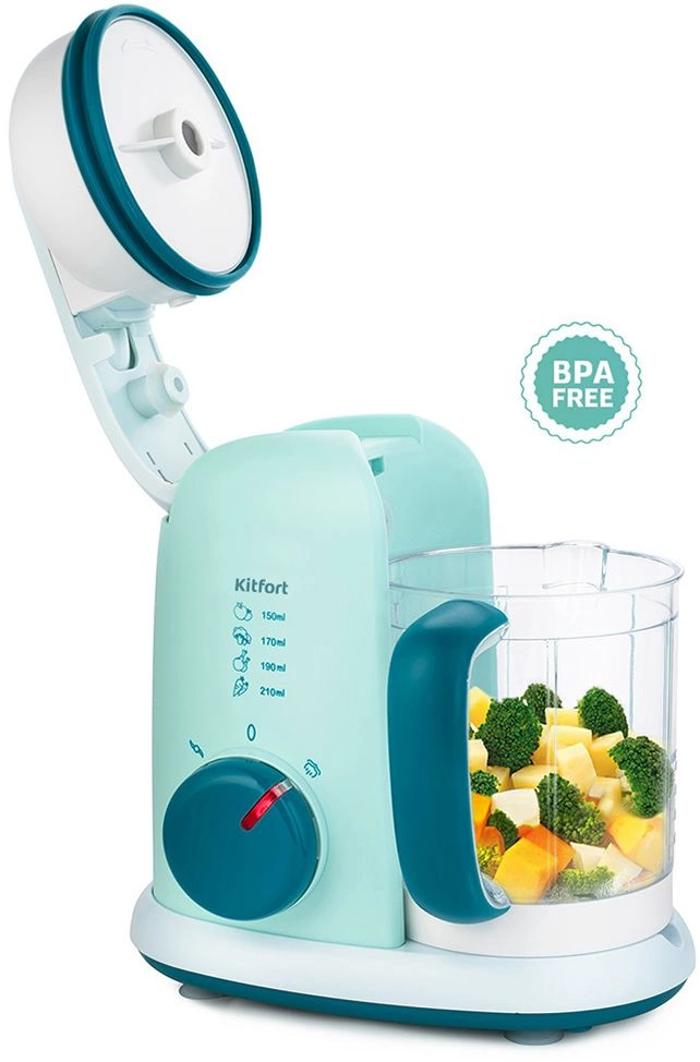 Блендер стационарный Kitfort КТ-2305 зеленый, фото 2
