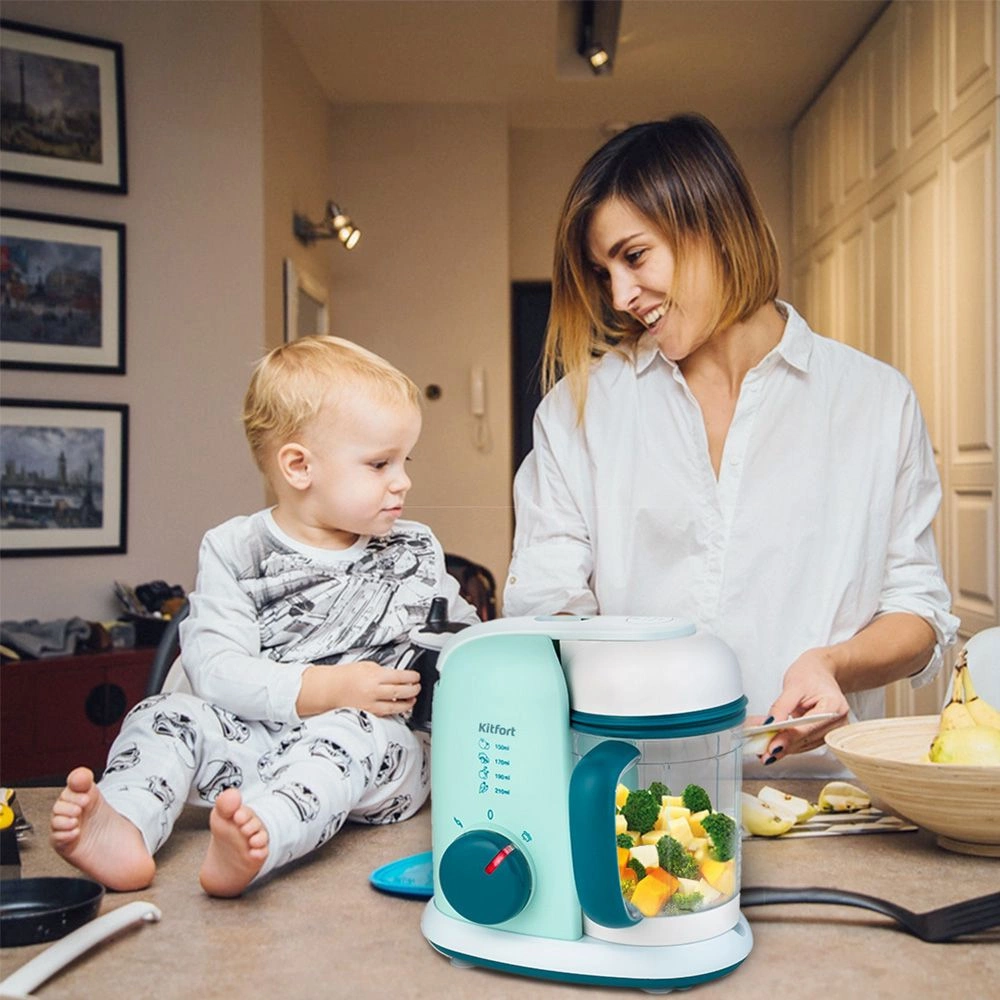 Блендер стационарный Kitfort КТ-2305 зеленый, фото 4