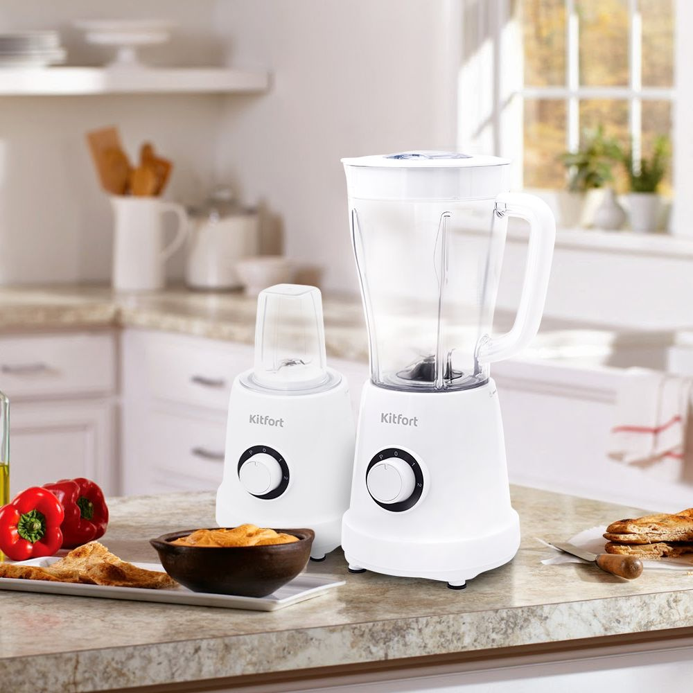 Блендер стационарный Kitfort КТ-3019 белый, фото 6