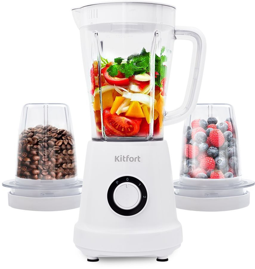 Блендер стационарный Kitfort КТ-3019 белый, фото 7