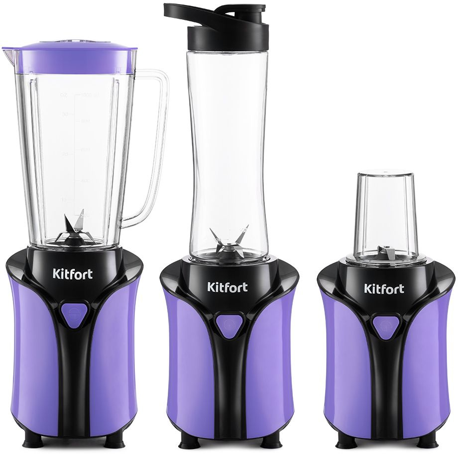 Блендер стационарный Kitfort KT-3034-1 фиолетовый, фото 4