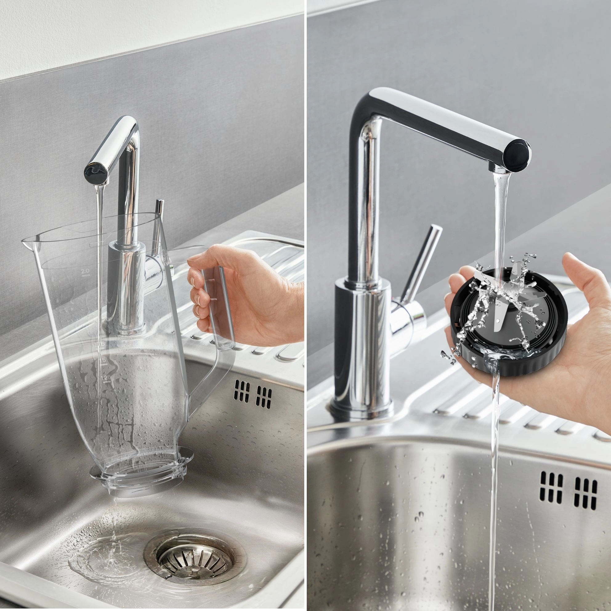 Блендер стационарный Moulinex Blendforce LM458810 черный, фото 5