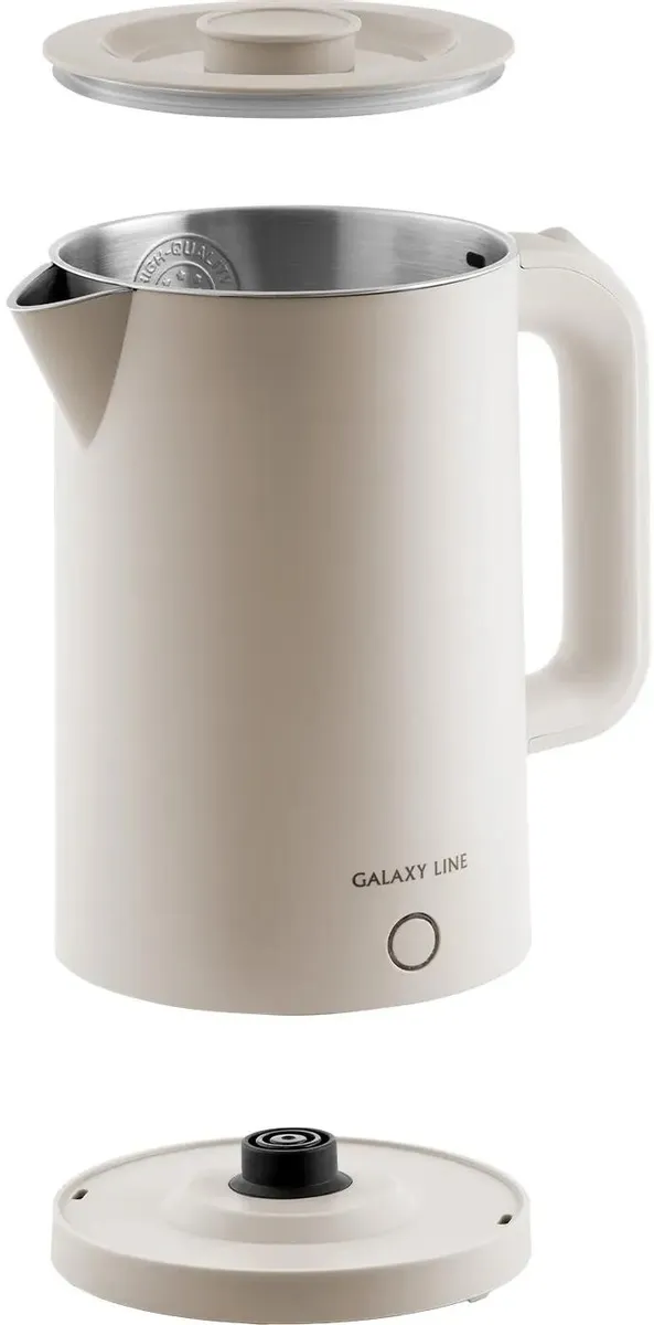 Чайник электрический Galaxy Line GL 0362 бежевый, фото 4