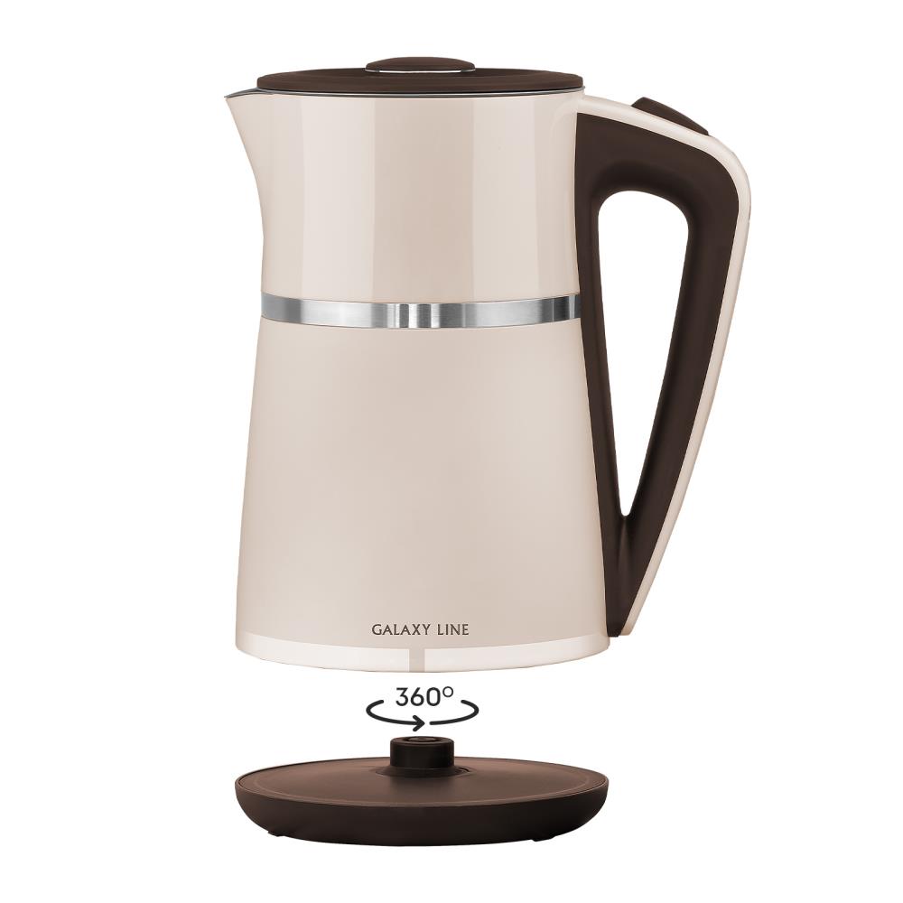 Чайник GALAXY LINE GL0339 BEIGE, фото 3