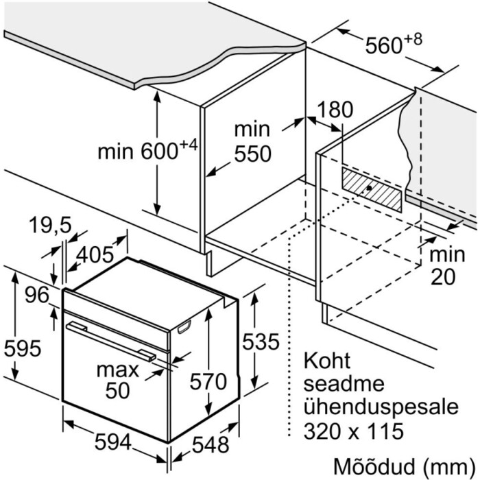 Духовой шкаф Bosch HBG517CW1S, превью предыдущего фото
