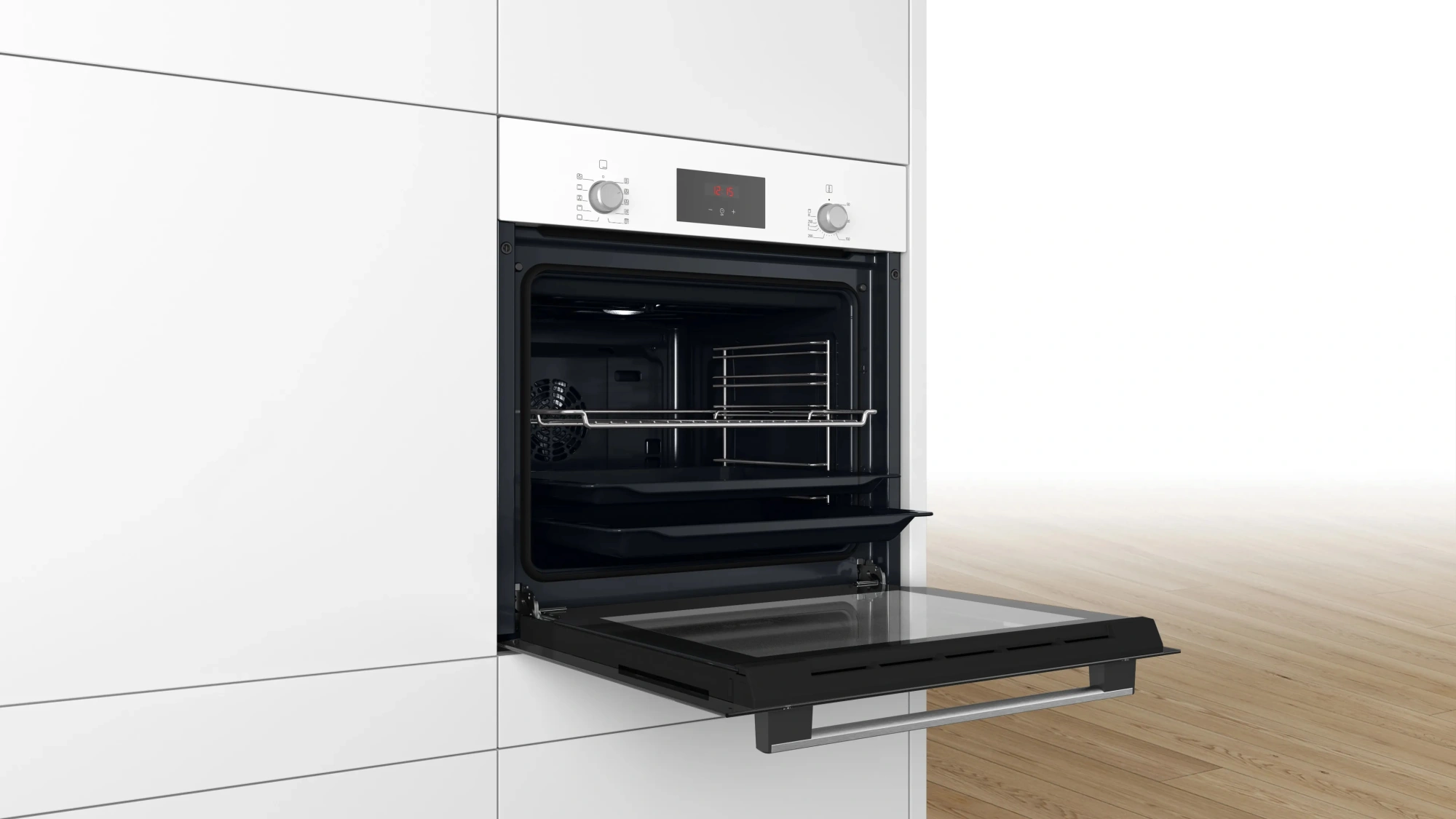 Духовой шкаф Электрический Bosch HBF512BW1T, превью предыдущего фото