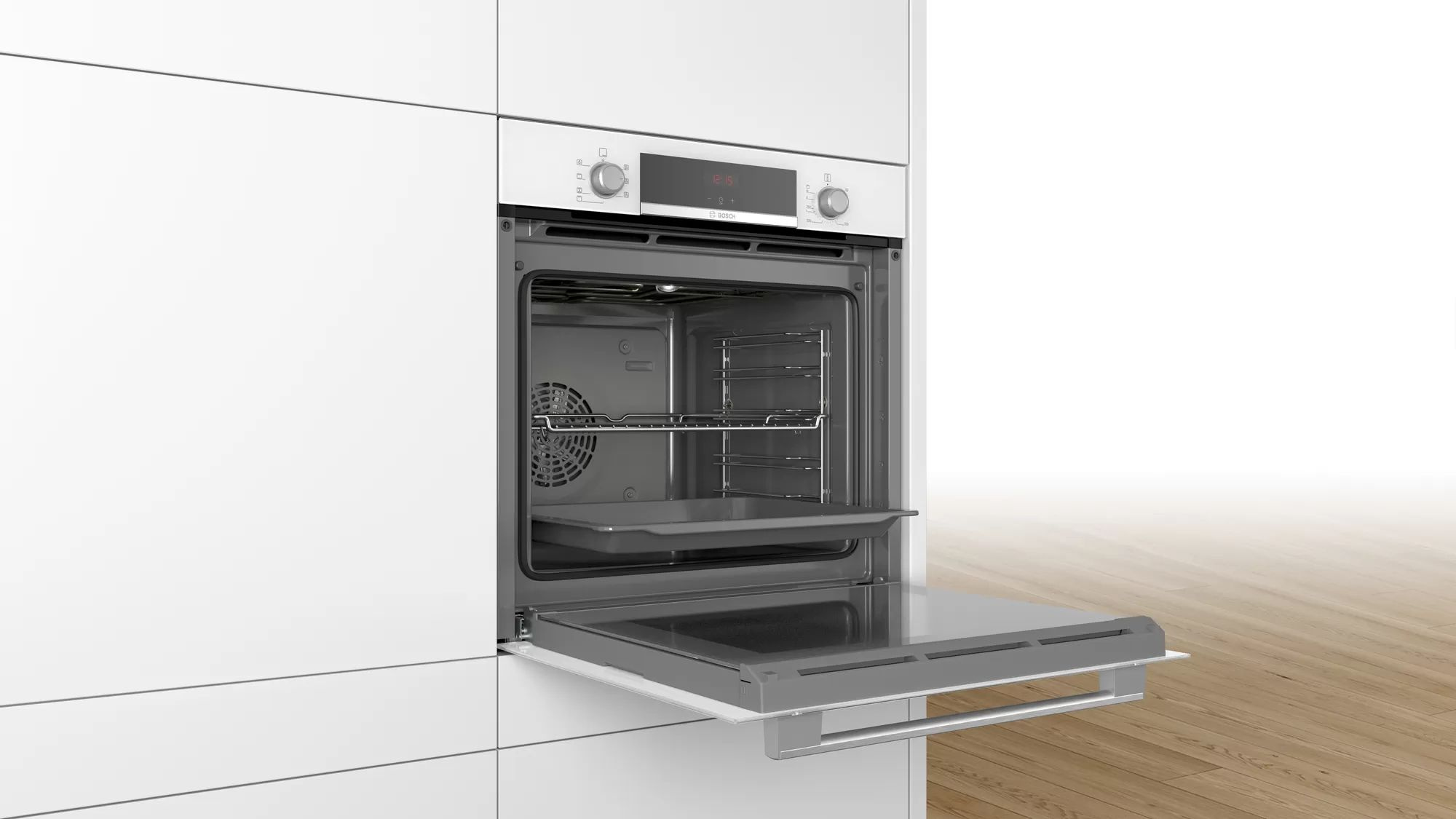 Духовой шкаф Электрический Bosch Serie 6 HBA533BW1, фото 5