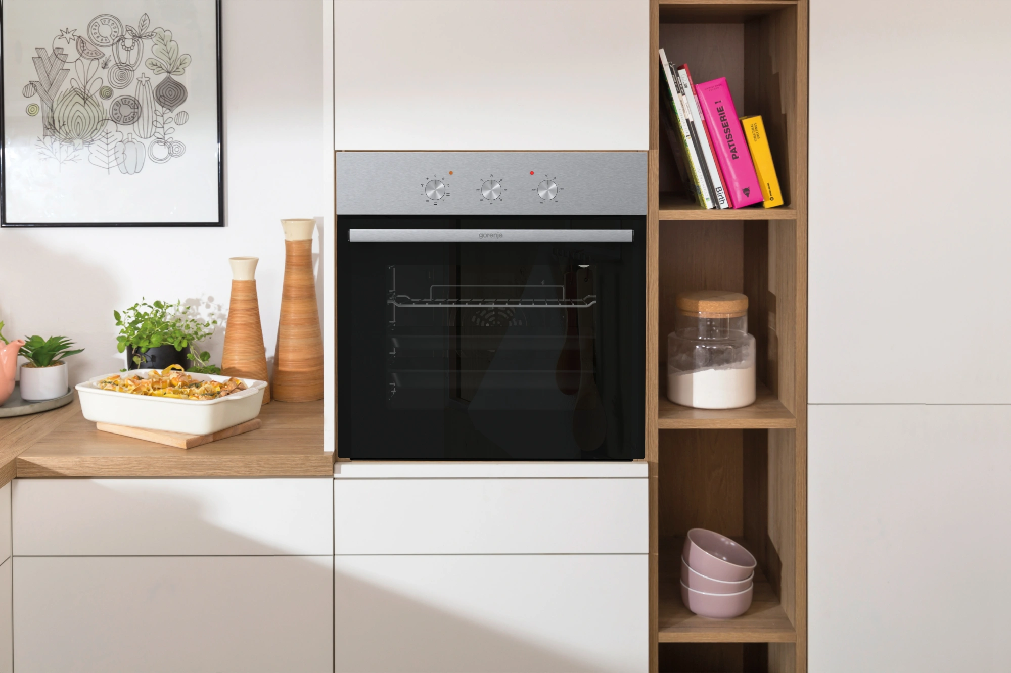 Духовой шкаф Электрический Gorenje BO6727E03NX, фото 3