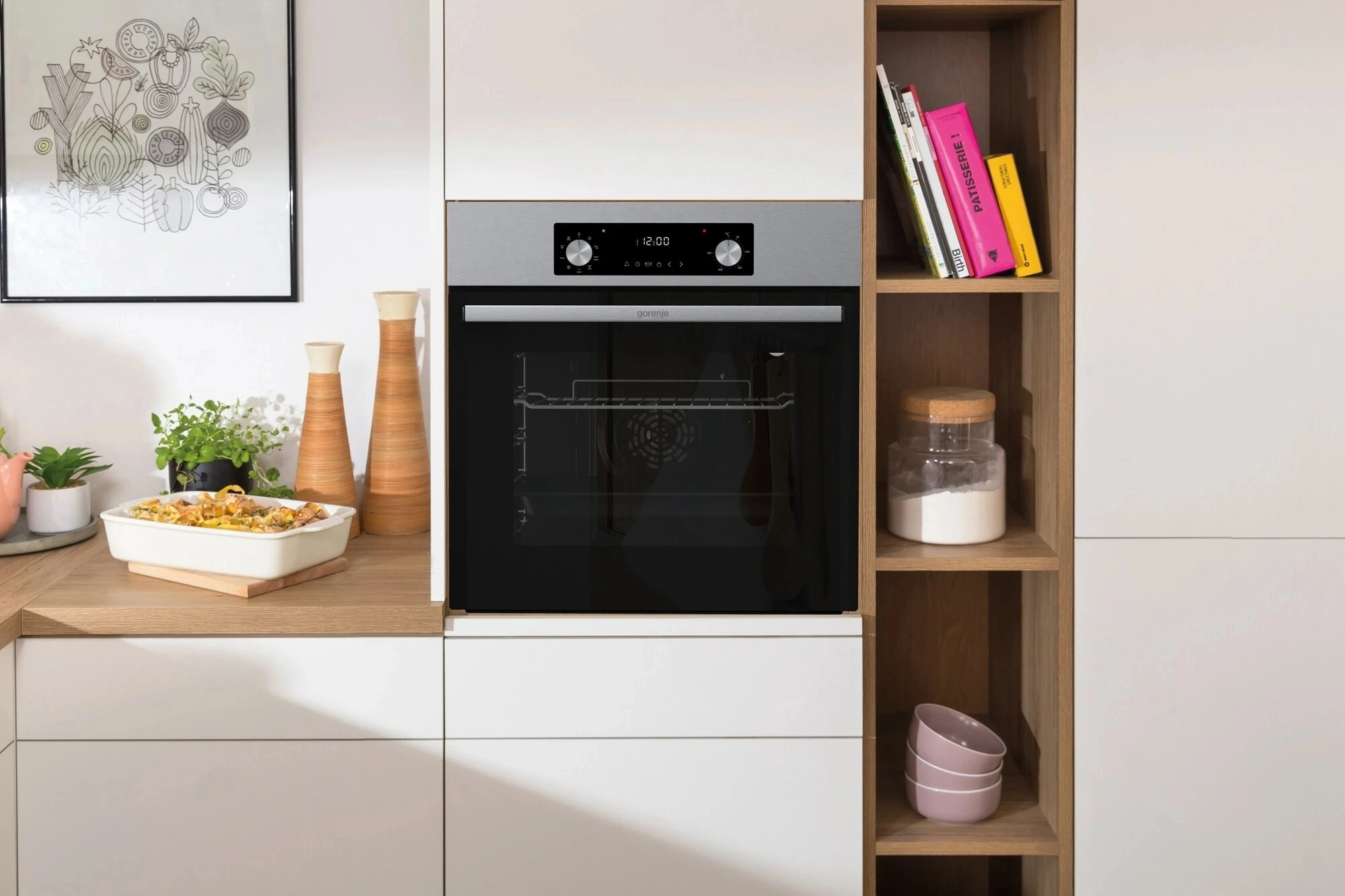 Духовой шкаф Электрический Gorenje BO6737E02NX, фото 11