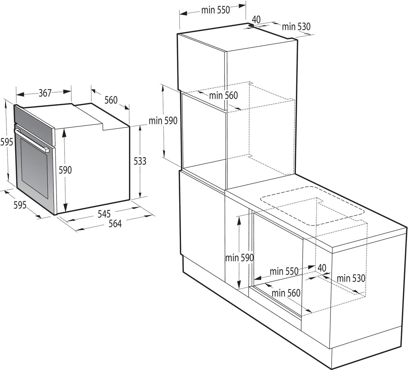 Духовой шкаф Электрический Gorenje BOS6737E06B, фото 29