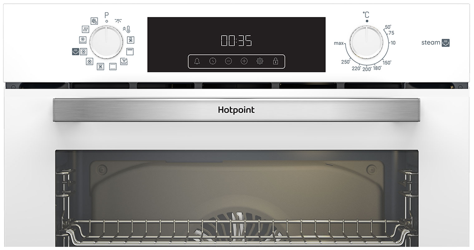 Духовой шкаф Электрический Hotpoint HSTF 1231 JSAH WHG, фото 3