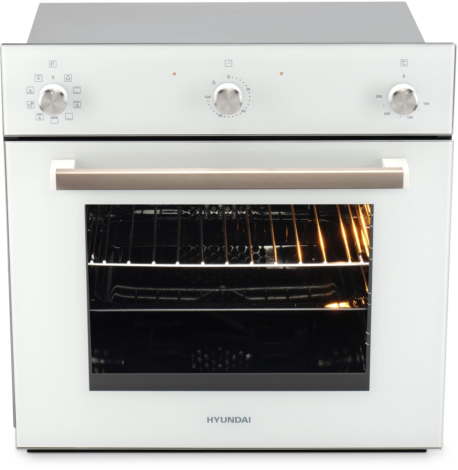 Духовой шкаф Электрический Hyundai 6009.03 WG, фото 3