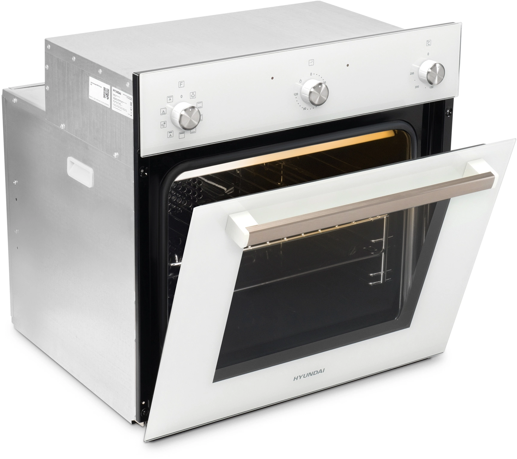 Духовой шкаф Электрический Hyundai 6009.03 WG, фото 9