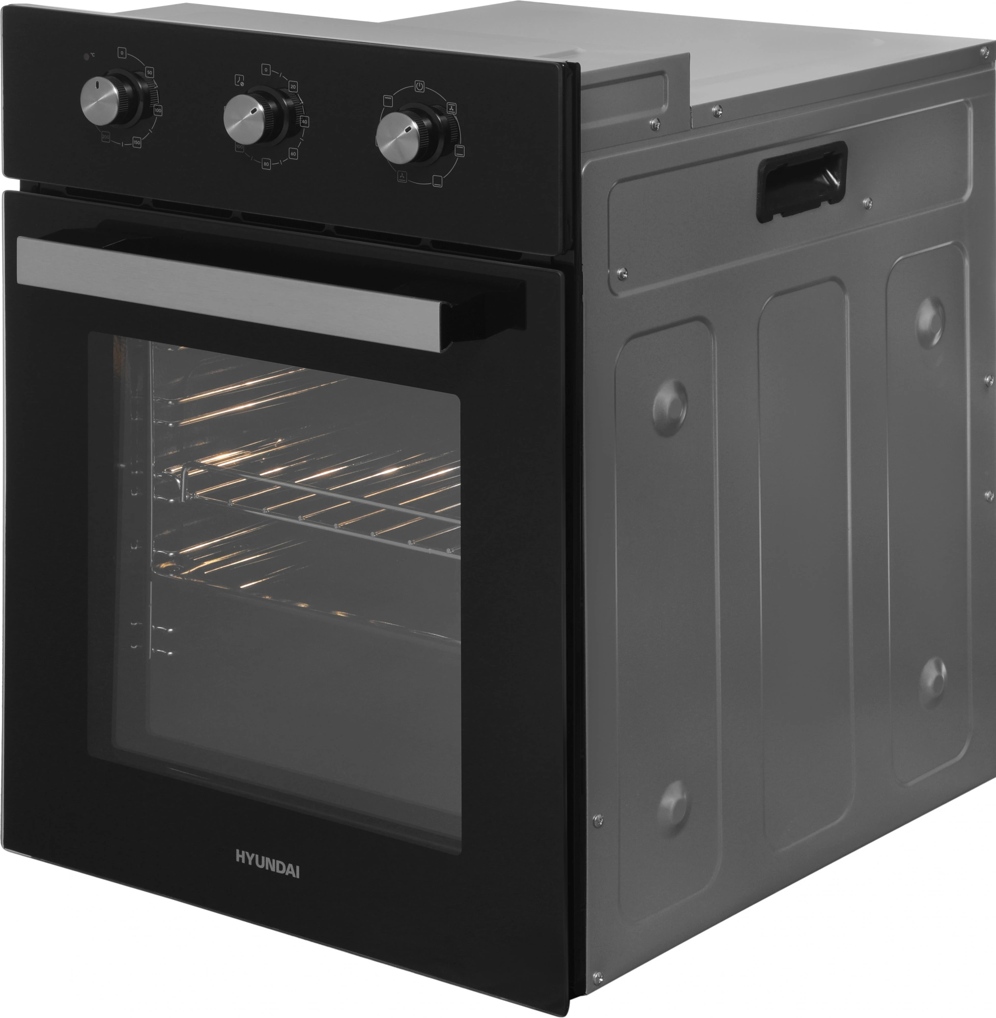 Духовой шкаф Электрический Hyundai HEO 45311 BG, фото 21