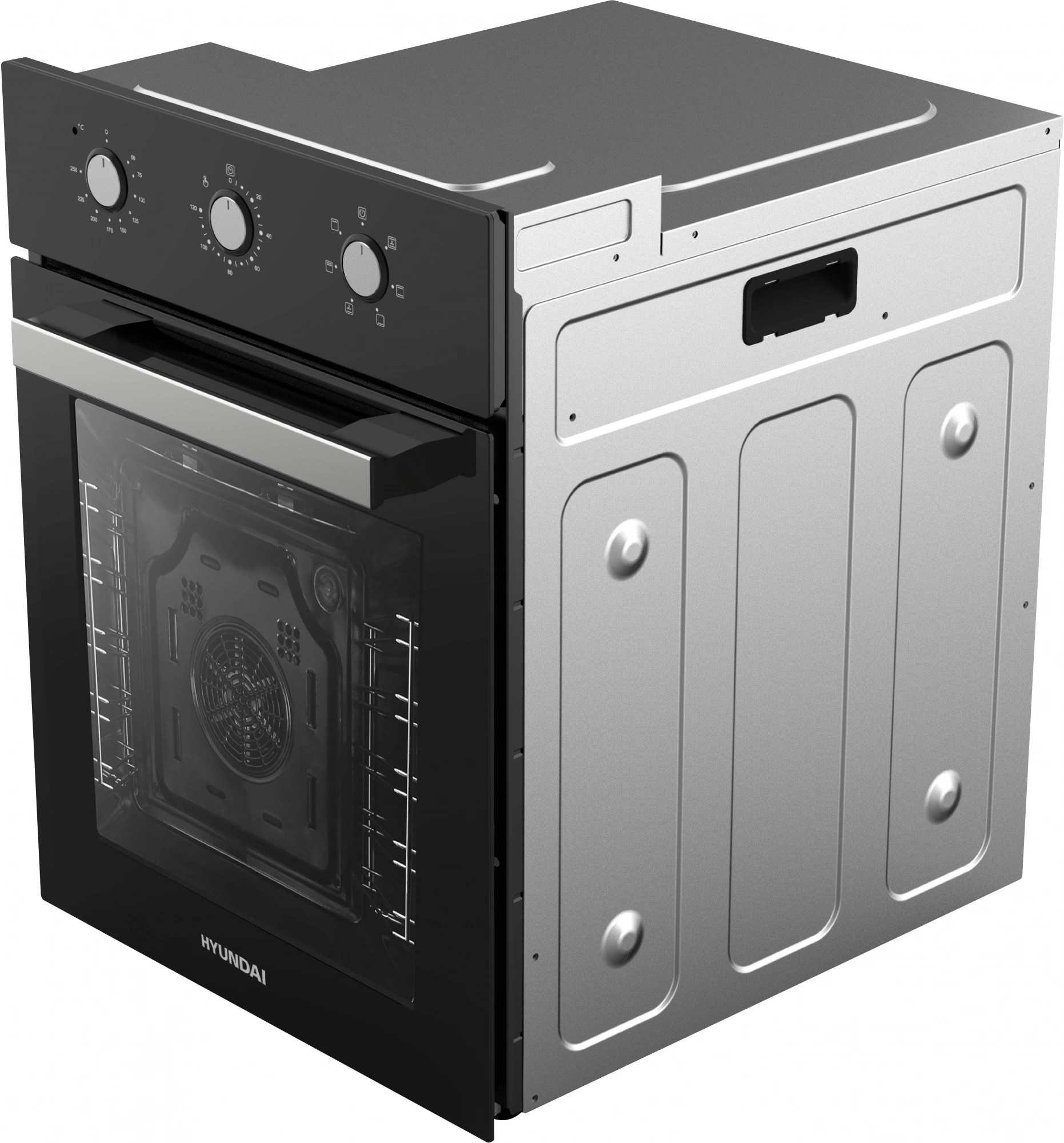 Духовой шкаф Электрический Hyundai HEO 45311 BG, фото 4