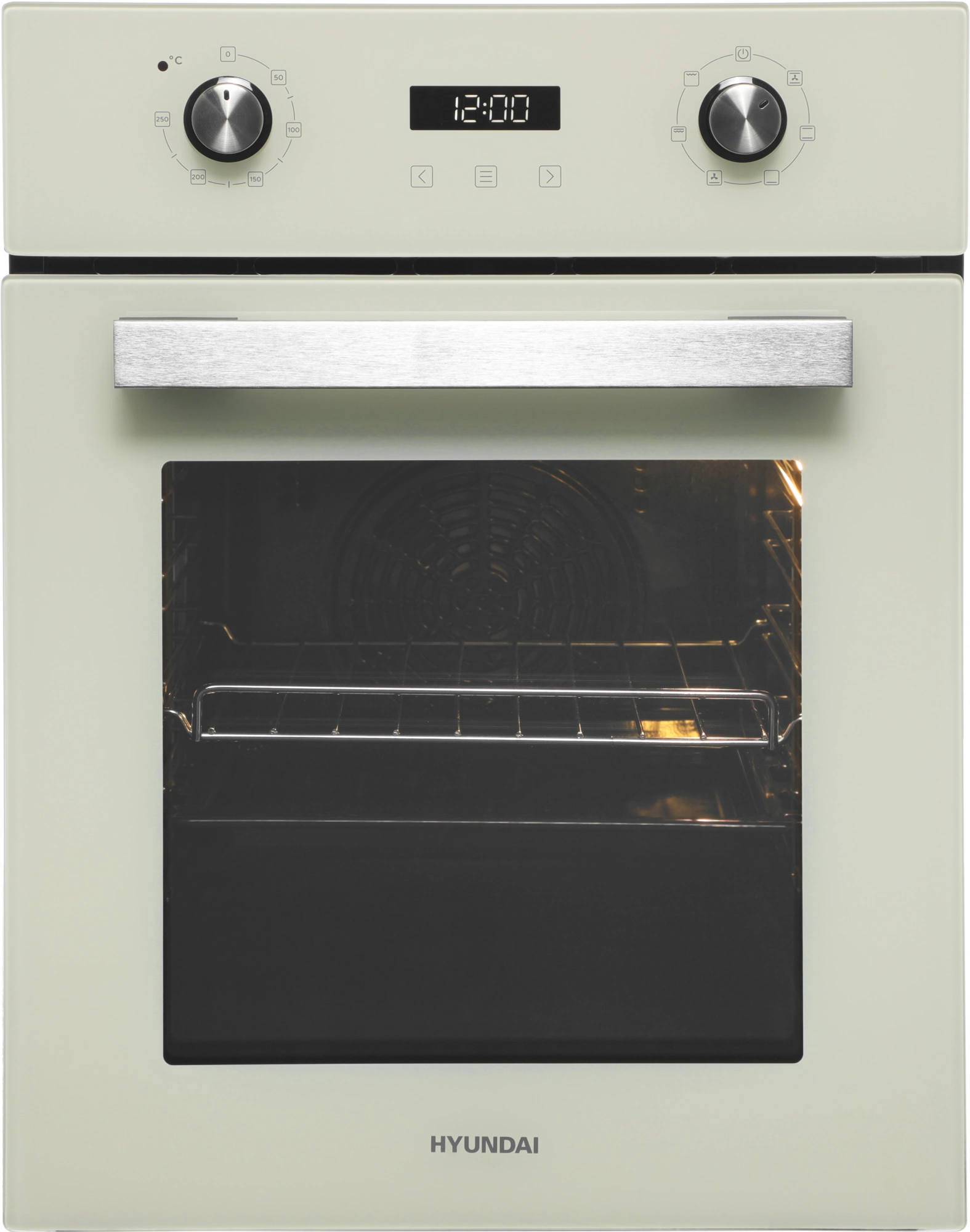 Духовой шкаф Электрический Hyundai HEO 45411 BE, фото 2