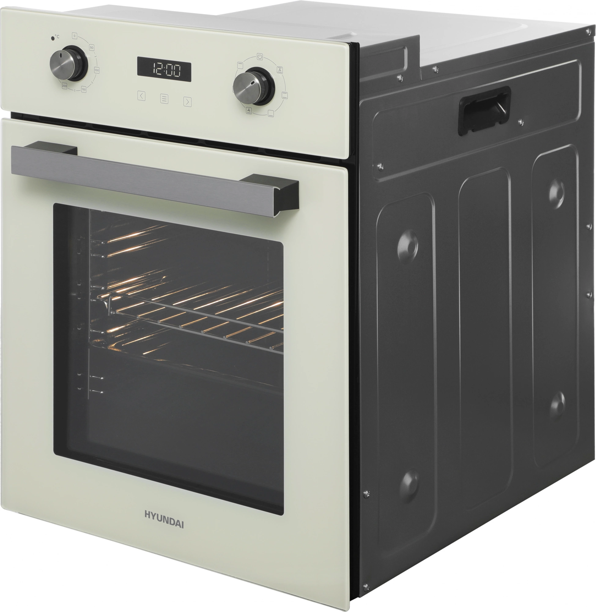 Духовой шкаф Электрический Hyundai HEO 45411 BE, фото 7
