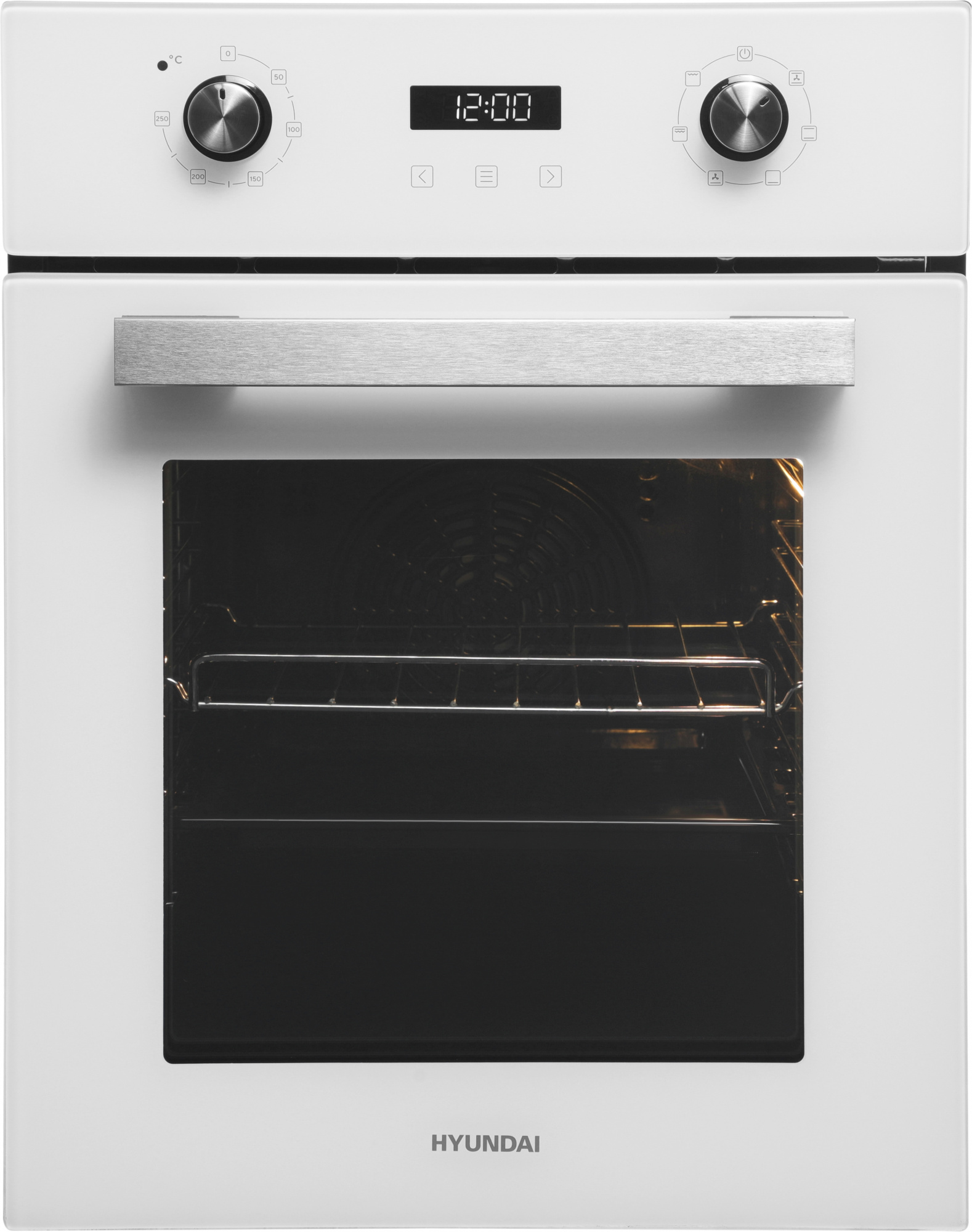 Духовой шкаф Электрический Hyundai HEO 45411 WG, фото 2