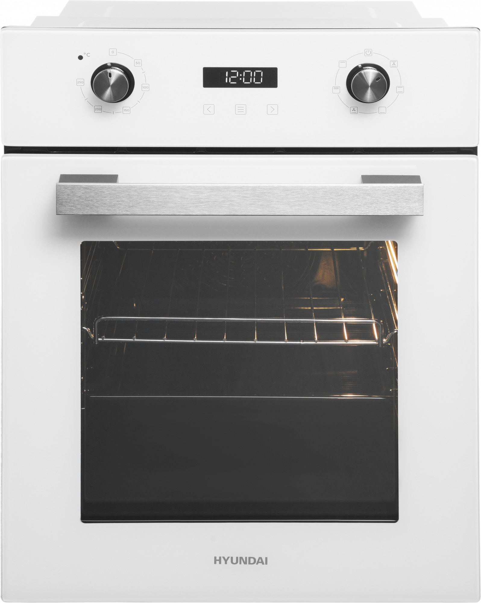 Духовой шкаф Электрический Hyundai HEO 45411 WG, фото 4