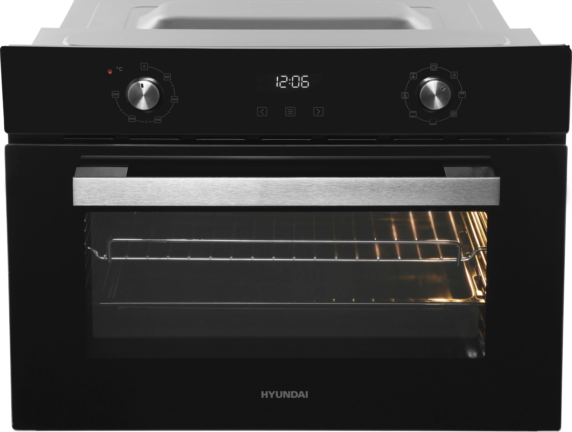 Духовой шкаф Электрический Hyundai HEO 64512 BG, фото 3