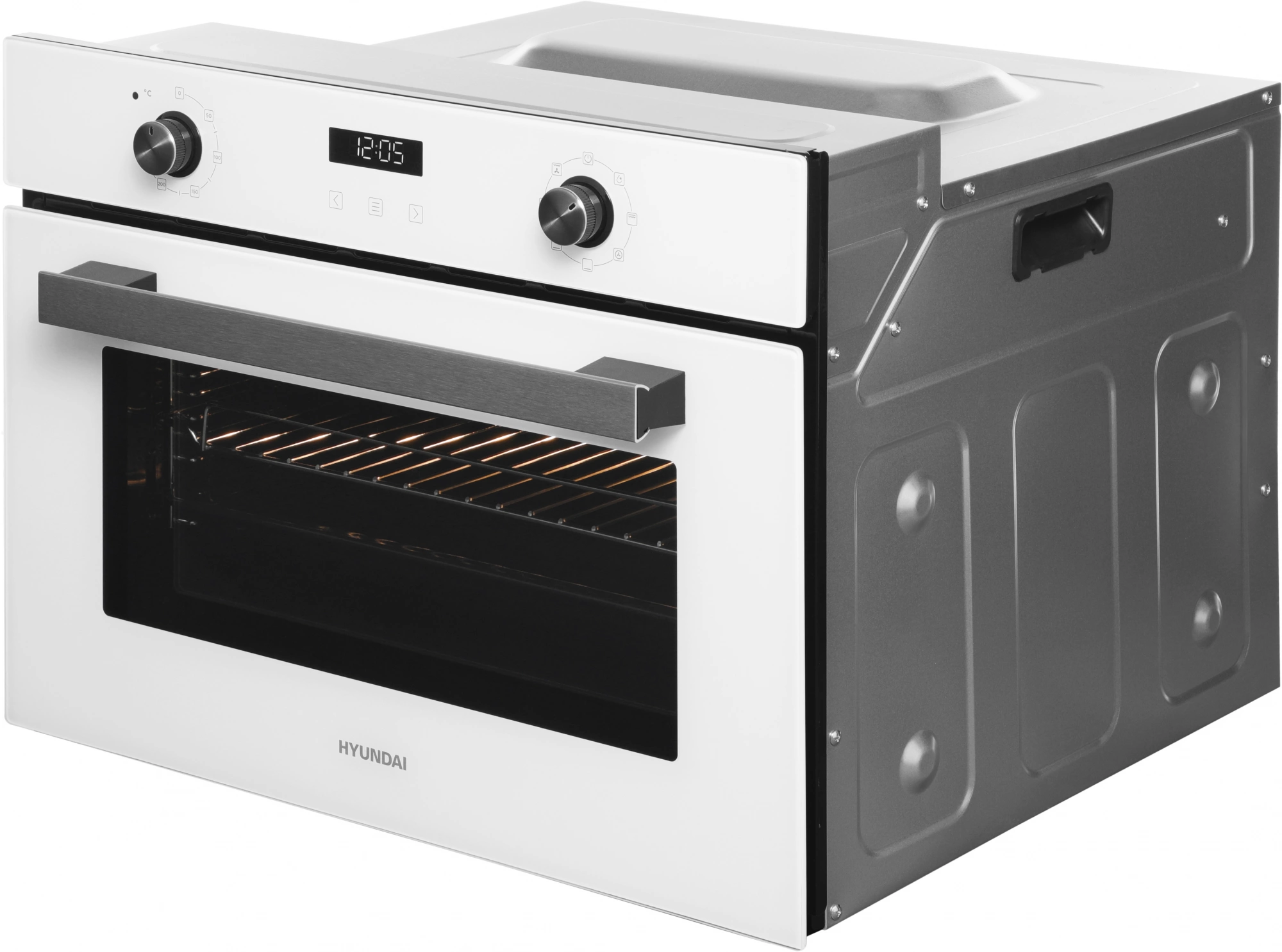 Духовой шкаф Электрический Hyundai HEO 64512 WG, фото 18