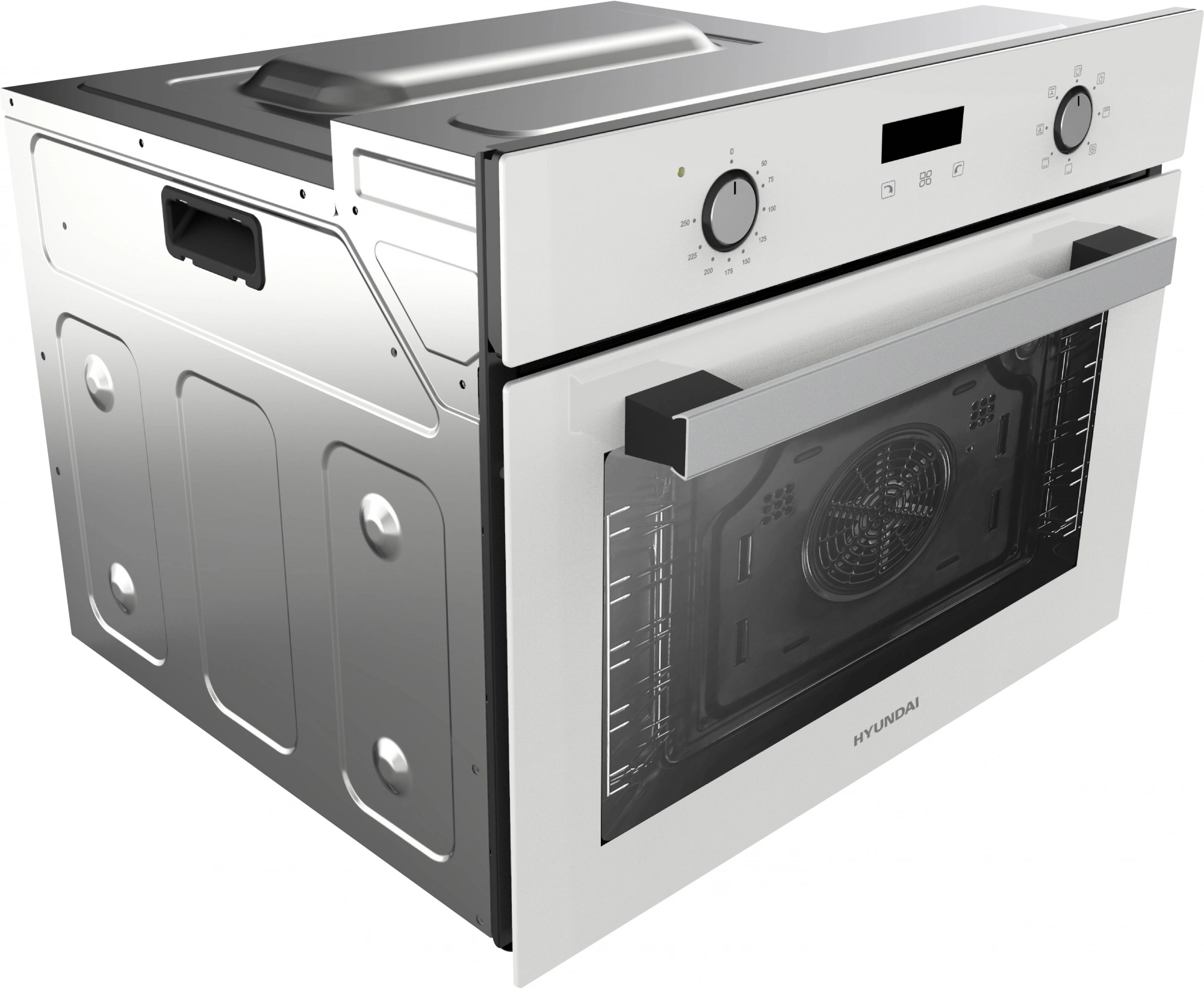 Духовой шкаф Электрический Hyundai HEO 64512 WG, фото 3