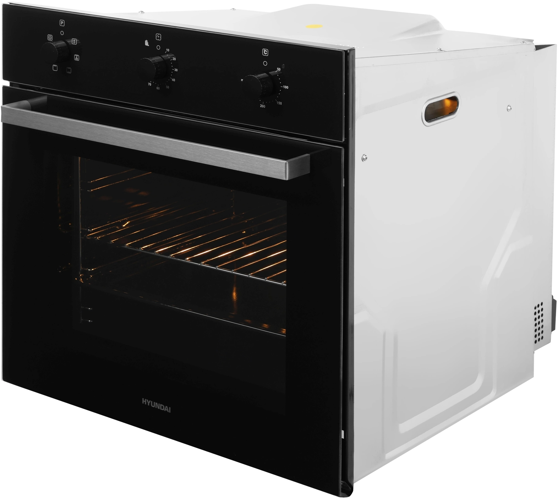 Духовой шкаф Электрический Hyundai HEO 6631 BG, фото 21