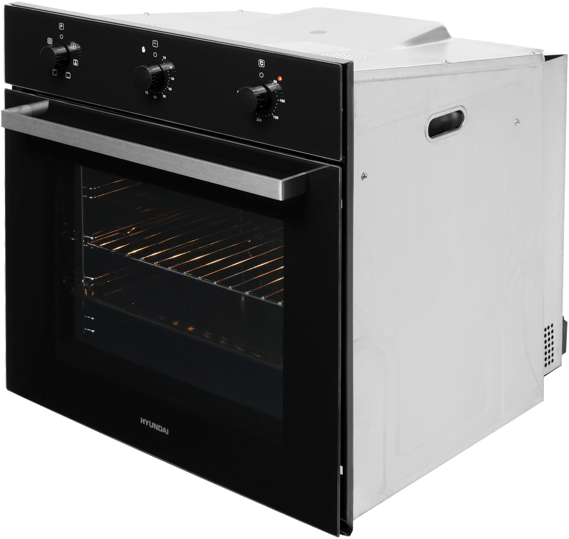 Духовой шкаф Электрический Hyundai HEO 6631 BG, фото 8