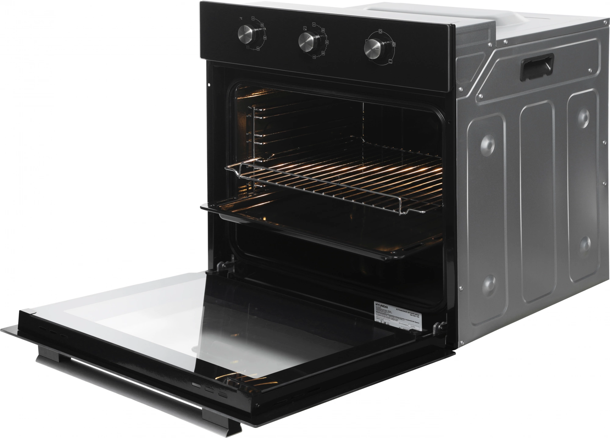 Духовой шкаф Электрический Hyundai HEO 66311 BG, фото 9