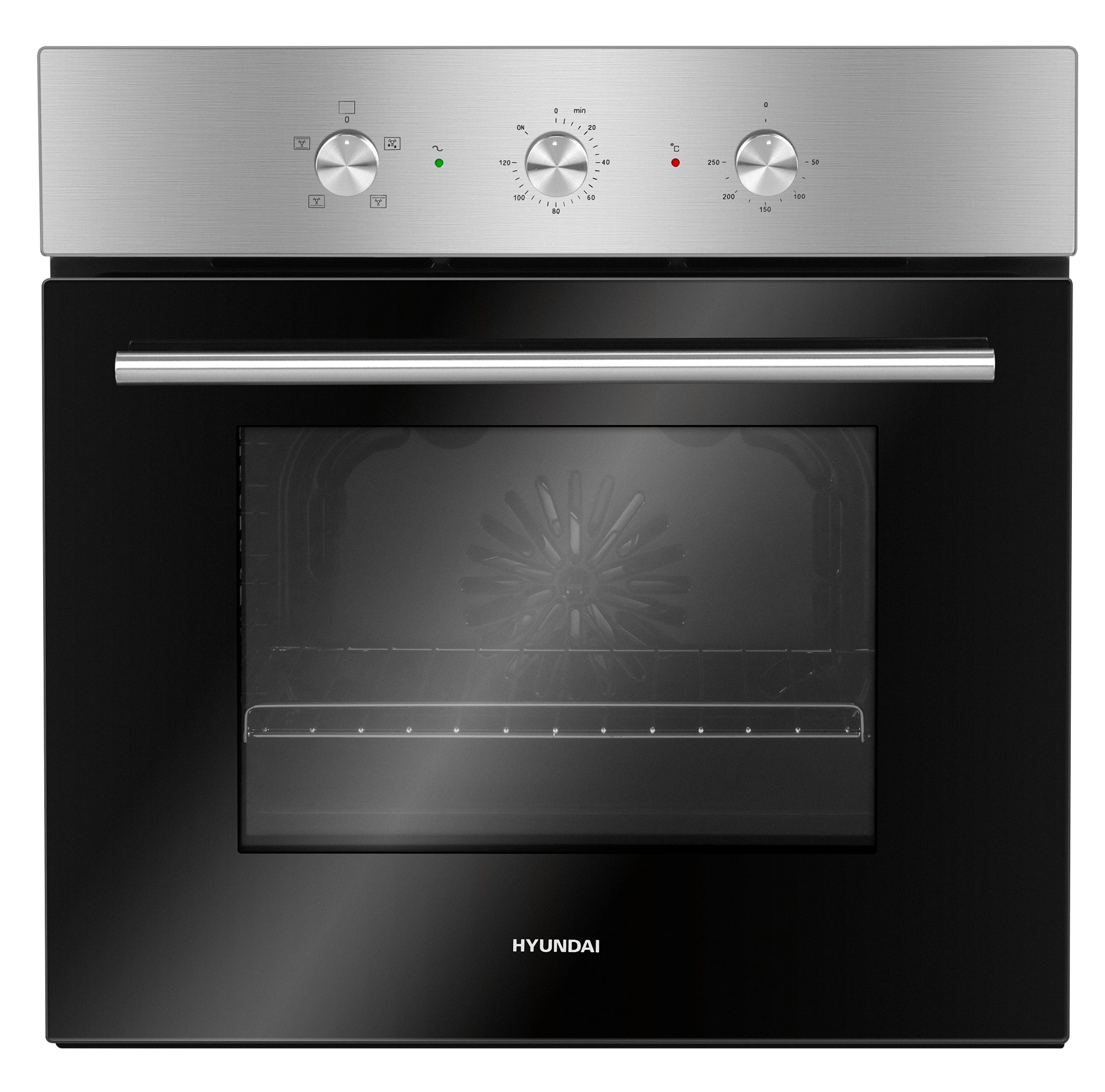 Духовой шкаф Электрический Hyundai HEO 6632 IX, фото 2