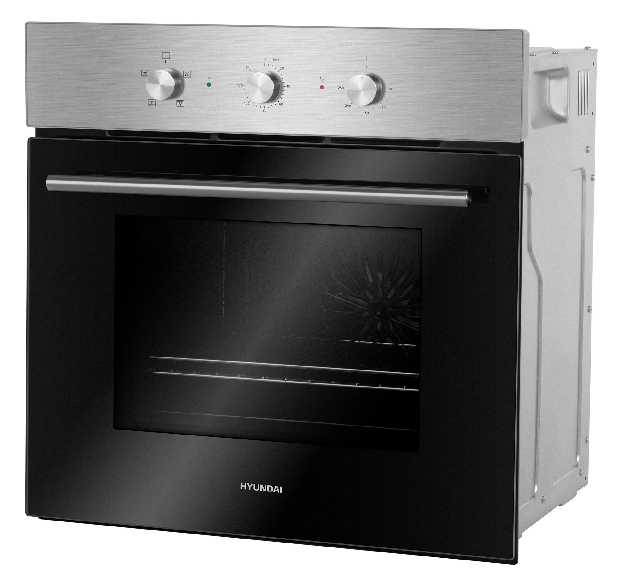 Духовой шкаф Электрический Hyundai HEO 6632 IX, фото 4