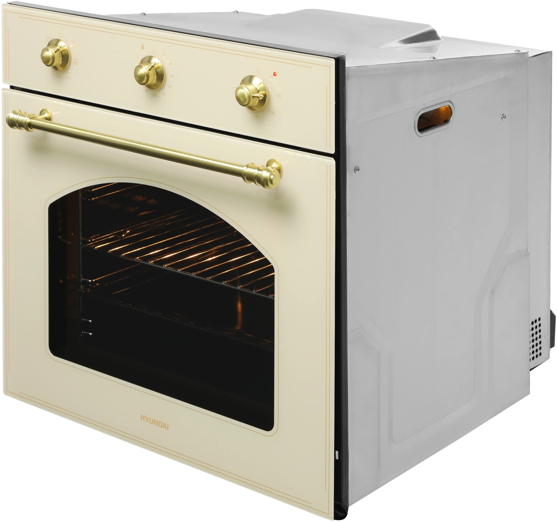 Духовой шкаф Электрический Hyundai HEO 6634 BE, фото 8
