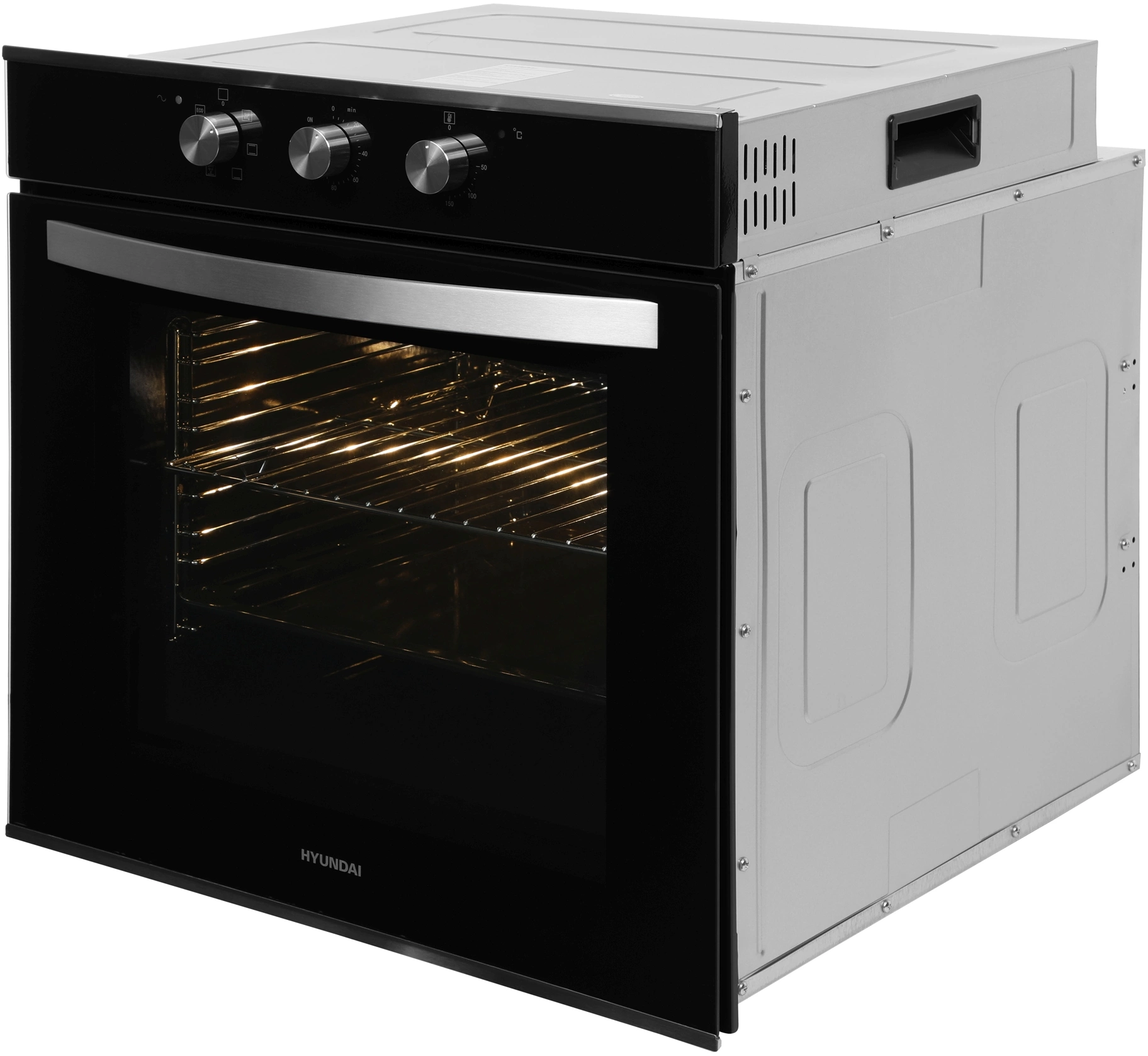 Духовой шкаф Электрический Hyundai HEO 6634 IX, фото 15