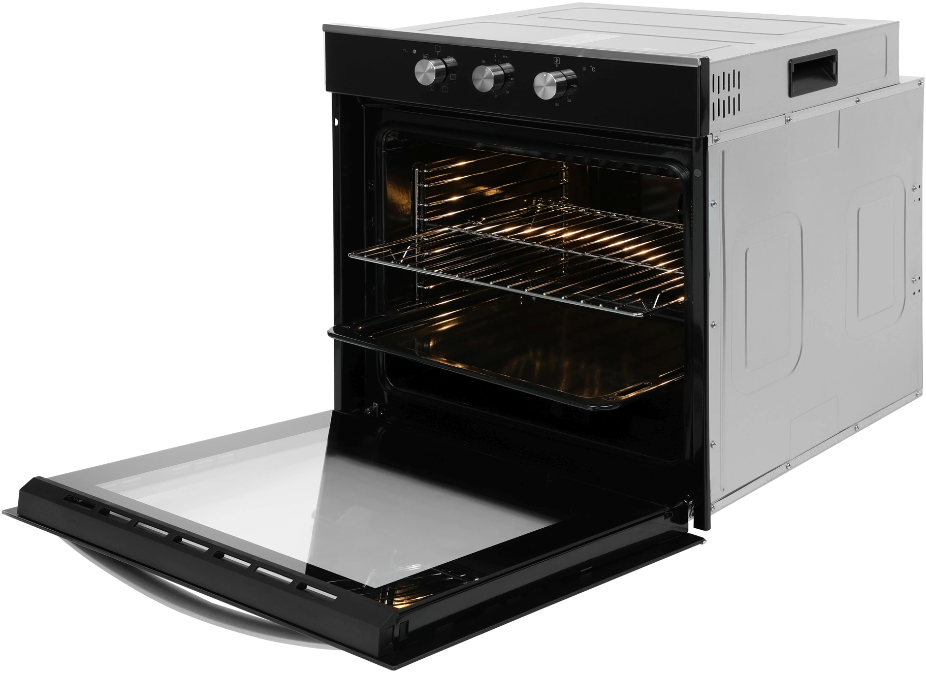 Духовой шкаф Электрический Hyundai HEO 6634 IX, фото 16