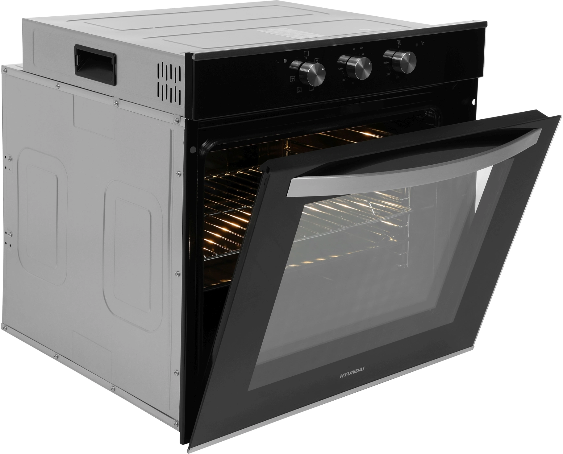 Духовой шкаф Электрический Hyundai HEO 6634 IX, фото 22