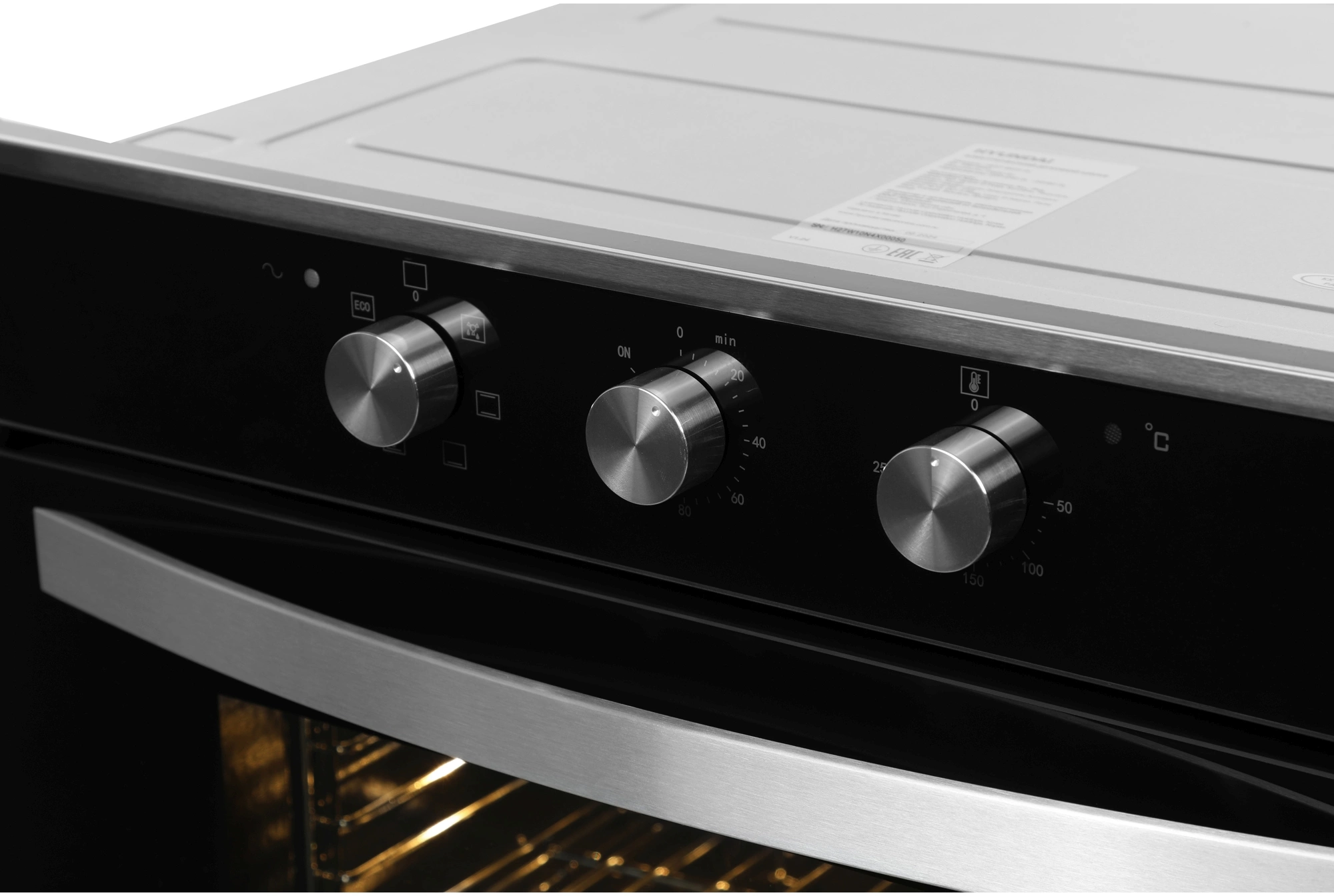 Духовой шкаф Электрический Hyundai HEO 6634 IX, фото 28