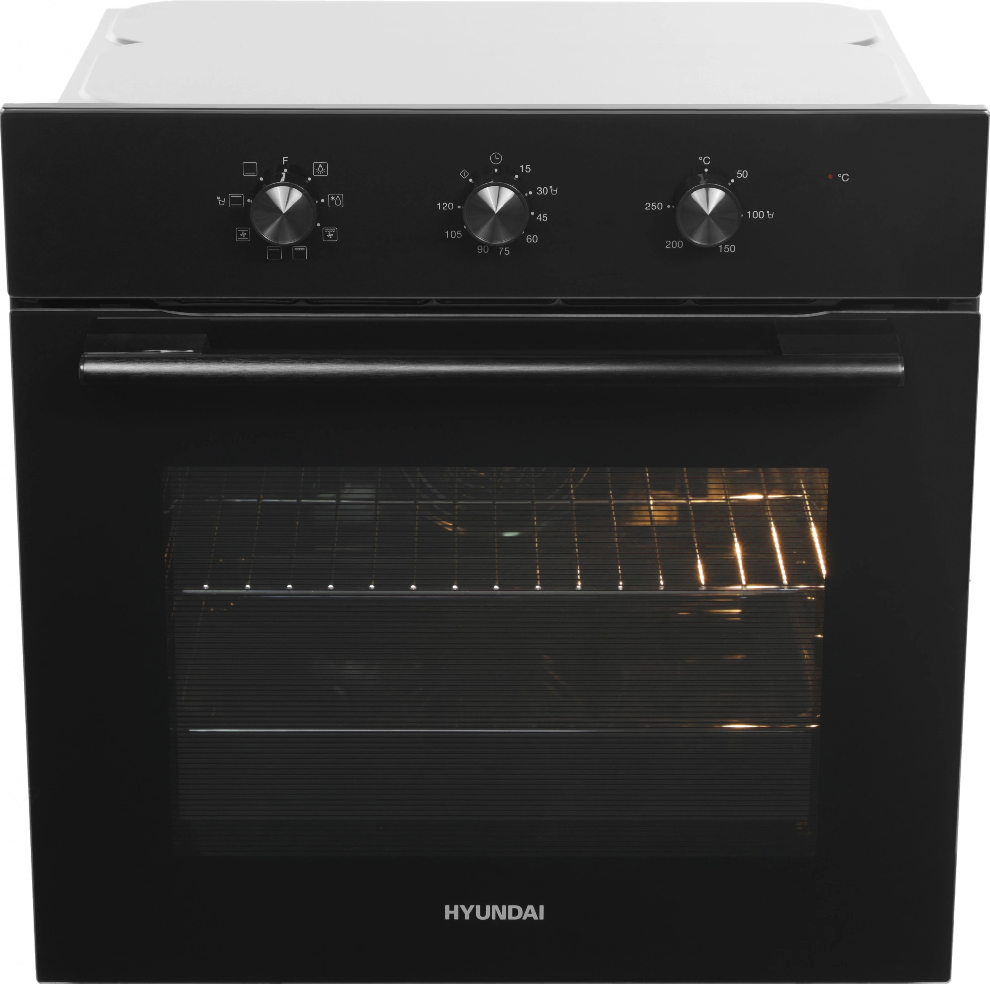 Духовой шкаф Электрический Hyundai HEO 6635 BG, фото 5