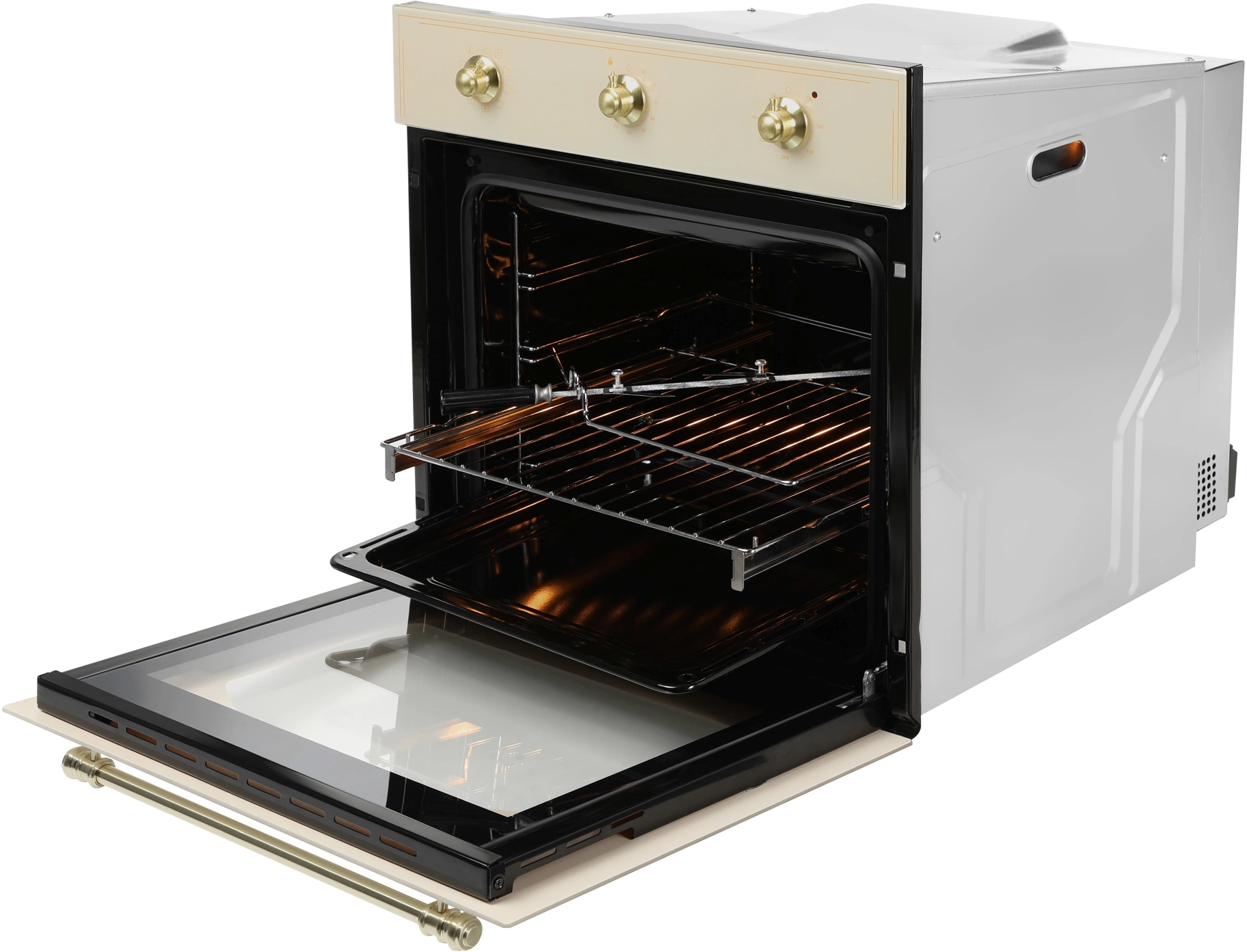 Духовой шкаф Электрический Hyundai HEO 6637 BE, фото 22