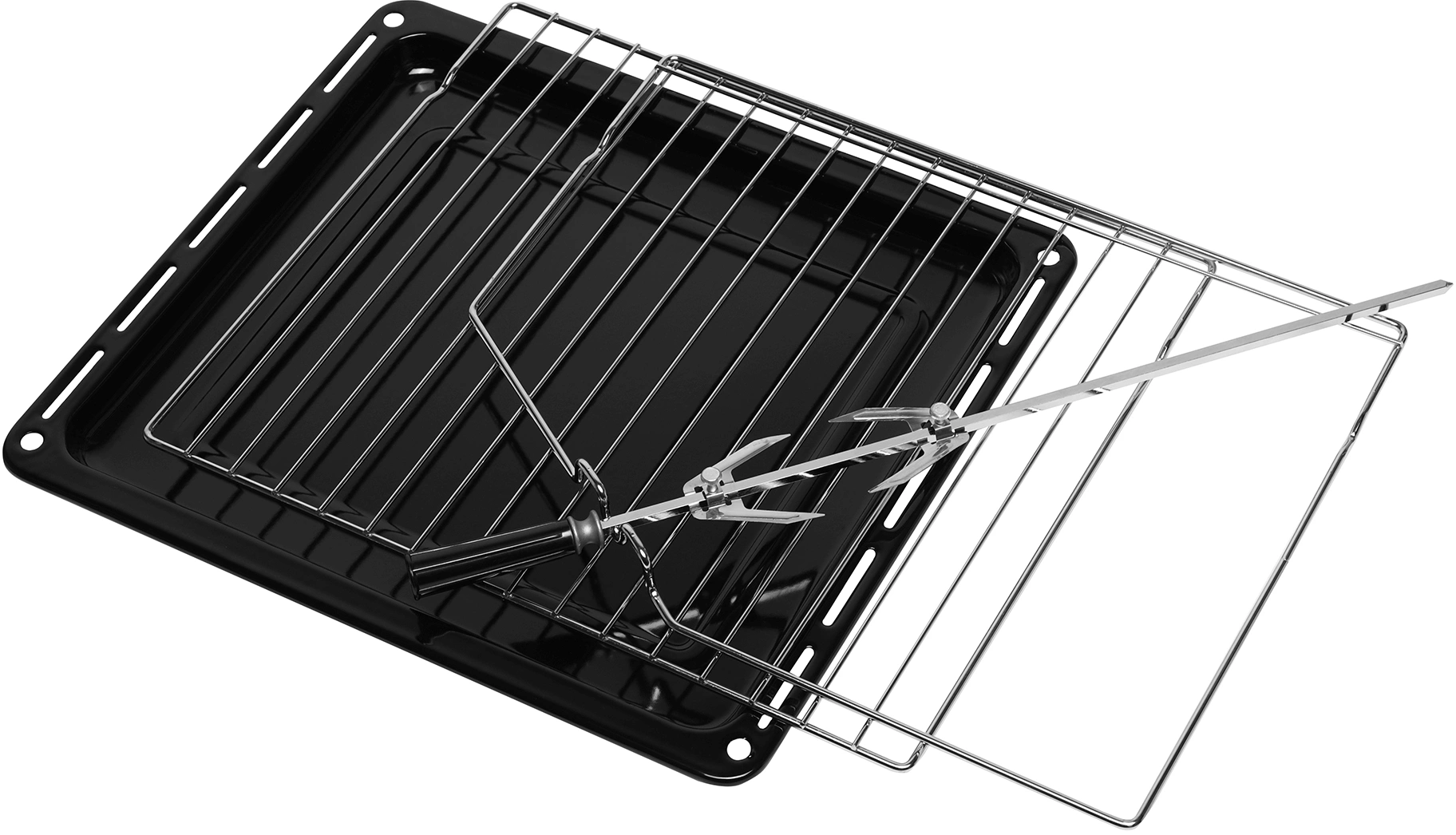 Духовой шкаф Электрический Hyundai HEO 6637 BE, фото 24