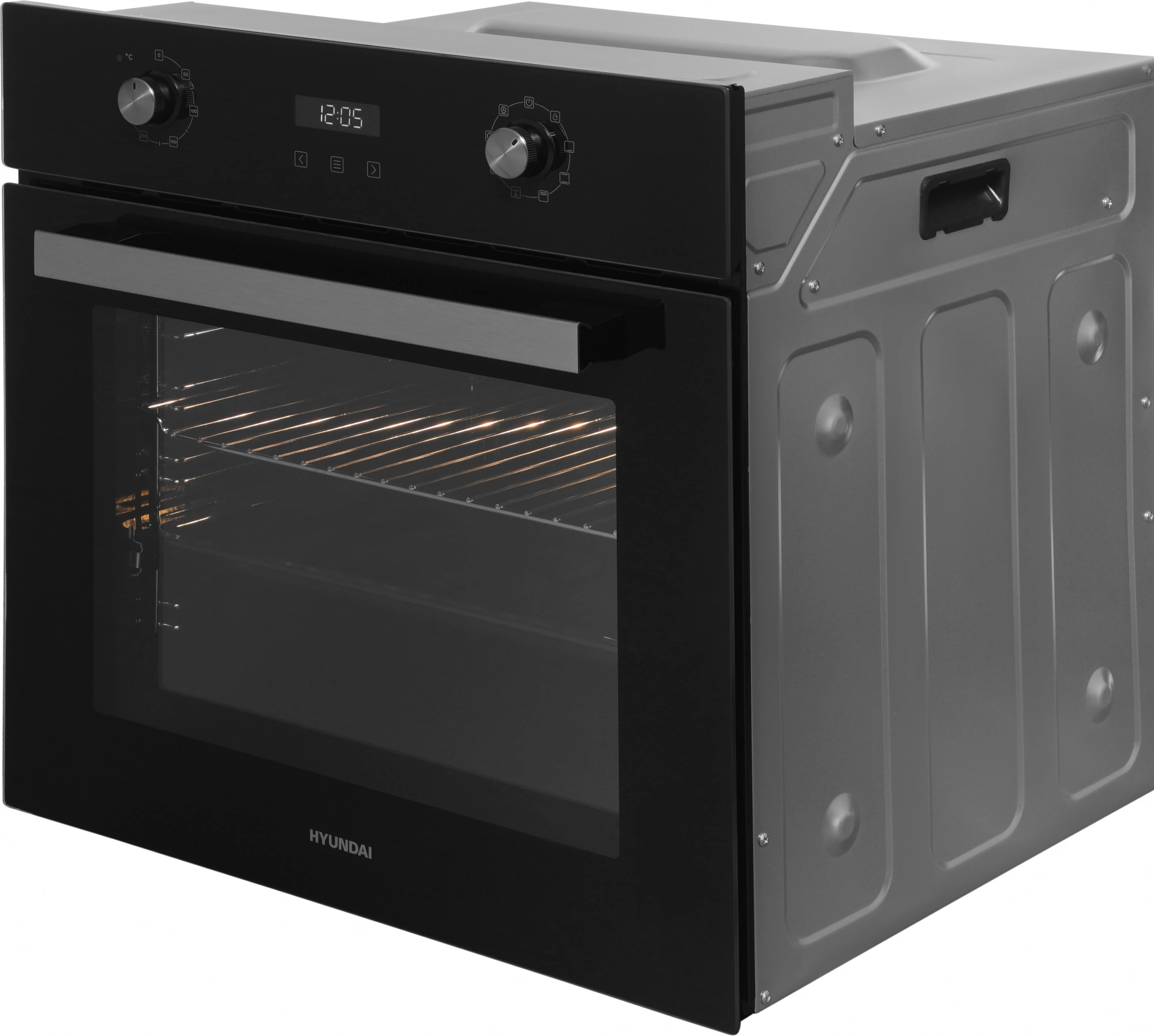 Духовой шкаф Электрический Hyundai HEO 66411 BG, фото 19