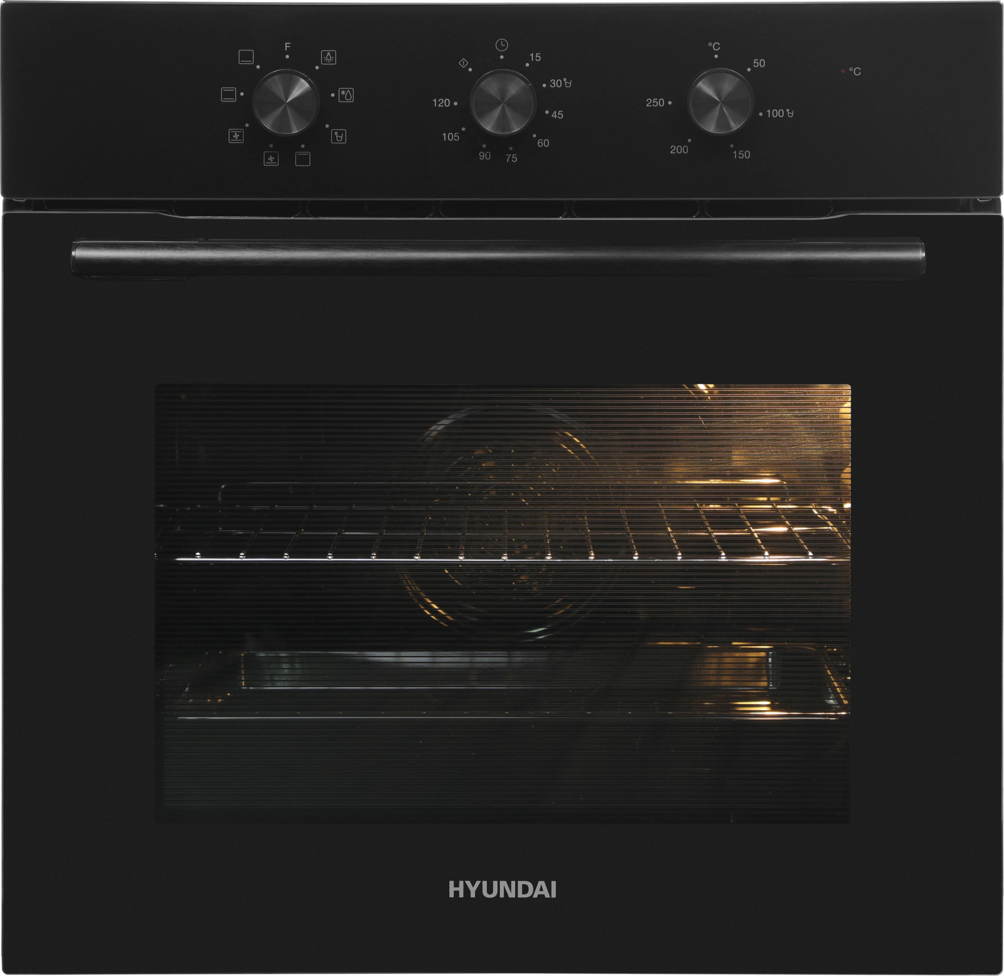 Духовой шкаф Электрический Hyundai HEO 66412 BG