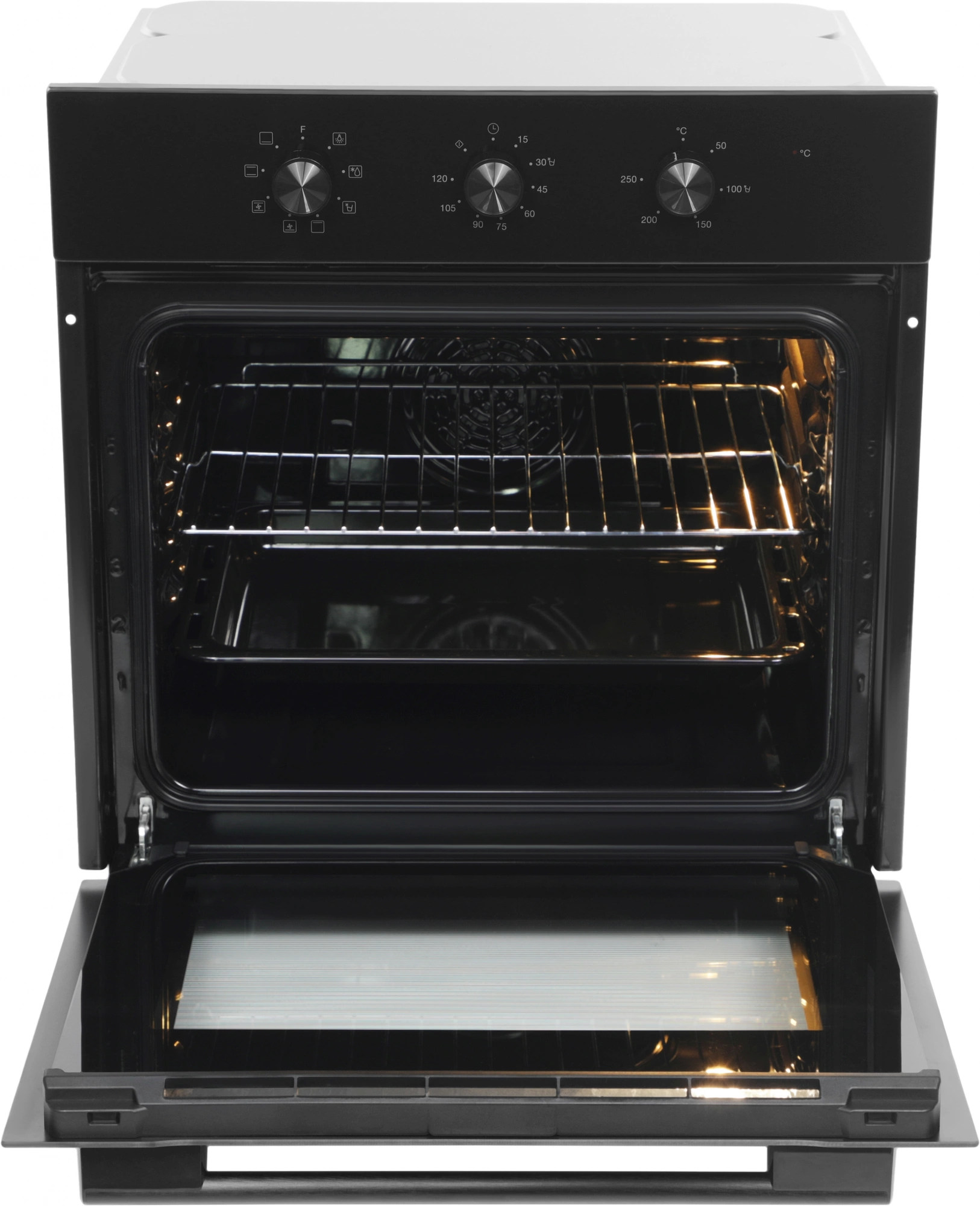 Духовой шкаф Электрический Hyundai HEO 66412 BG, фото 4