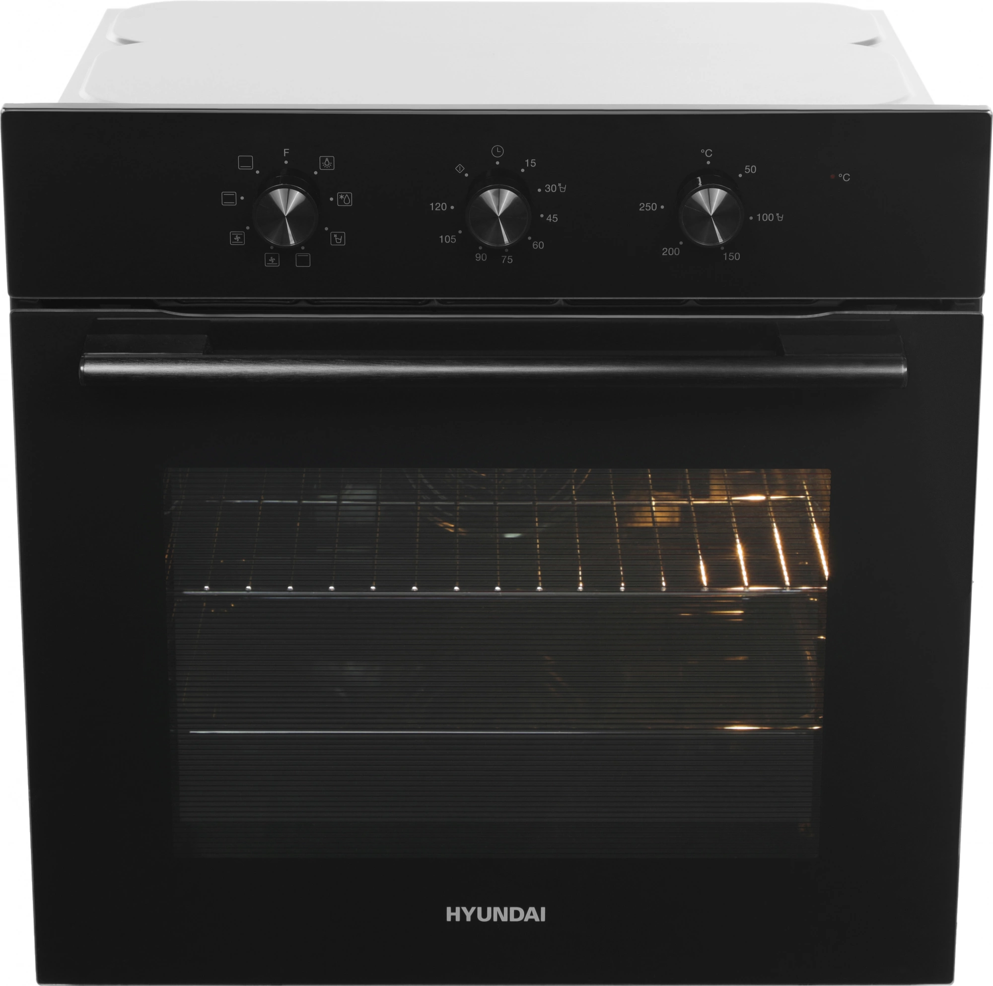 Духовой шкаф Электрический Hyundai HEO 66412 BG, фото 5