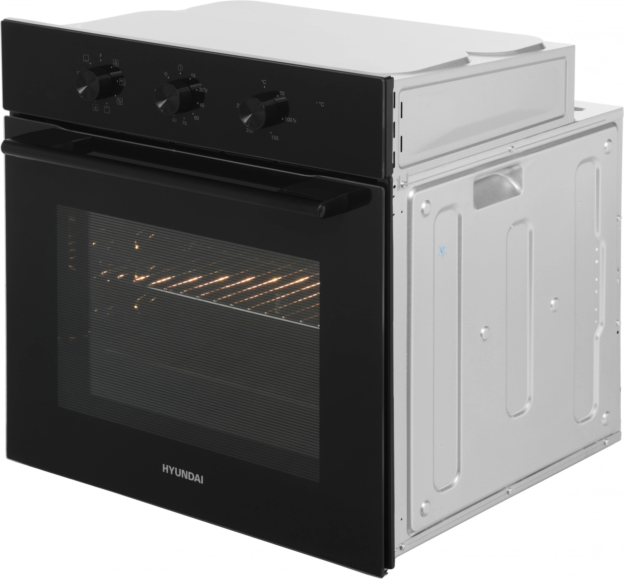 Духовой шкаф Электрический Hyundai HEO 66412 BG, фото 8
