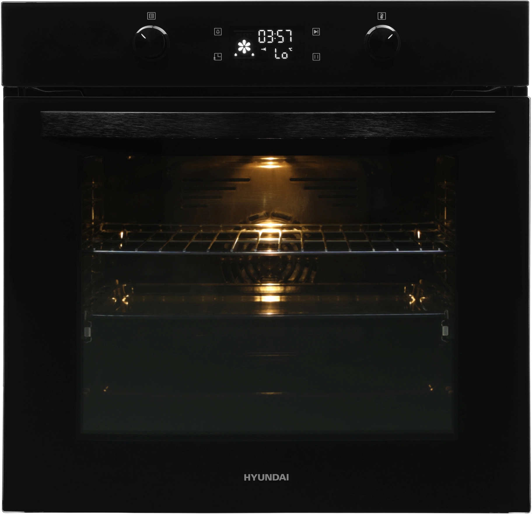 Духовой шкаф Электрический Hyundai HEO 6646 BG, фото 12