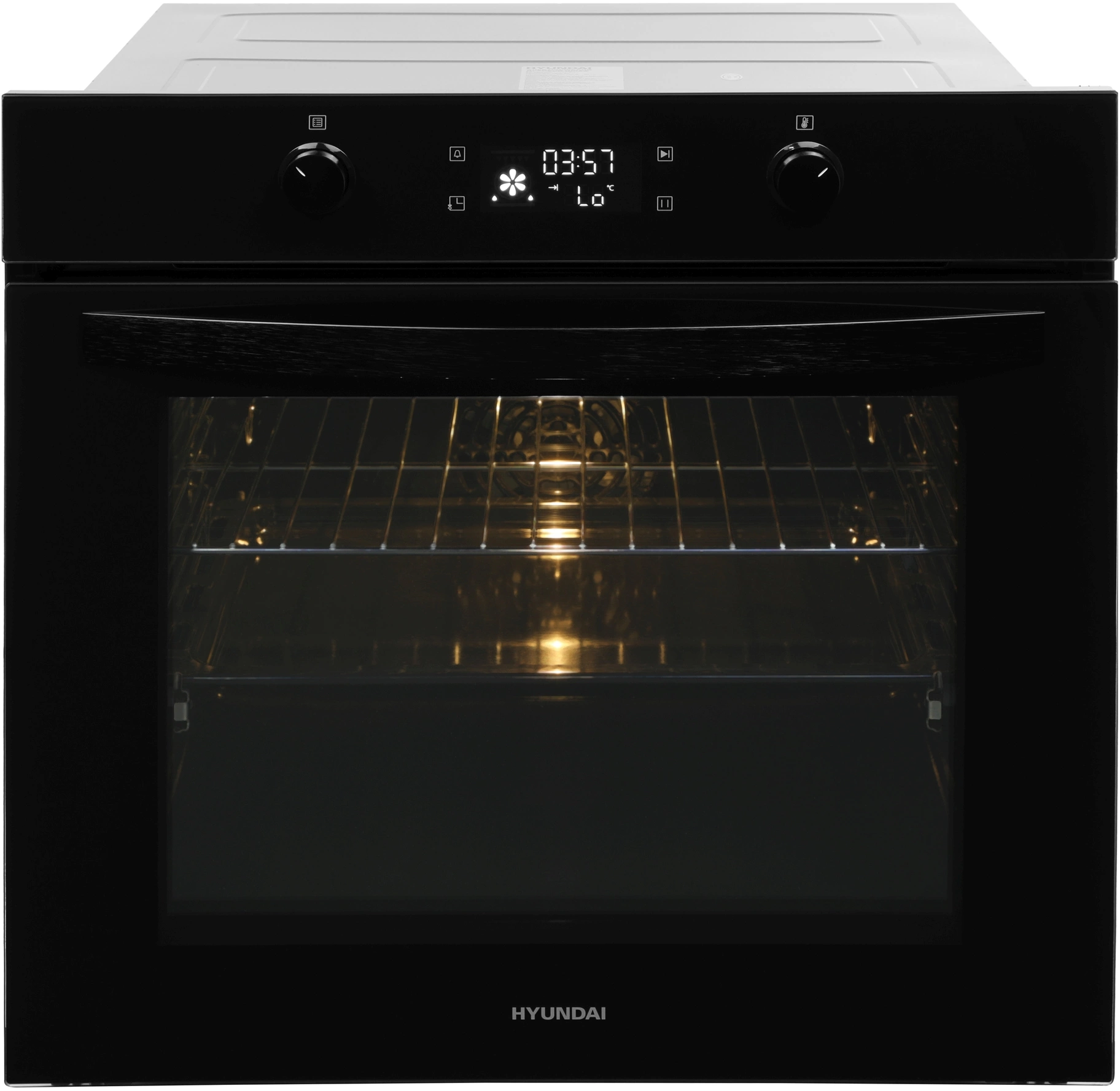 Духовой шкаф Электрический Hyundai HEO 6646 BG, фото 13