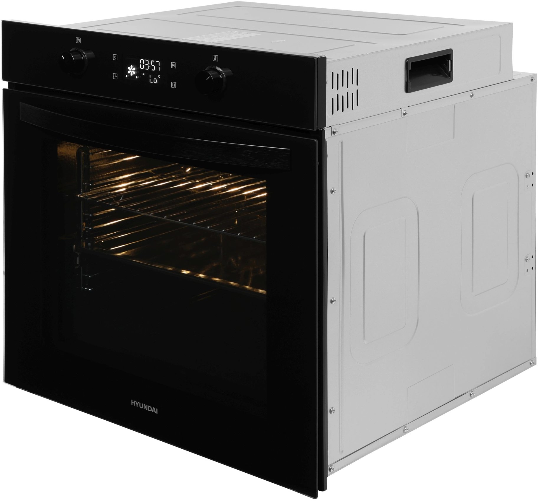 Духовой шкаф Электрический Hyundai HEO 6646 BG, фото 16