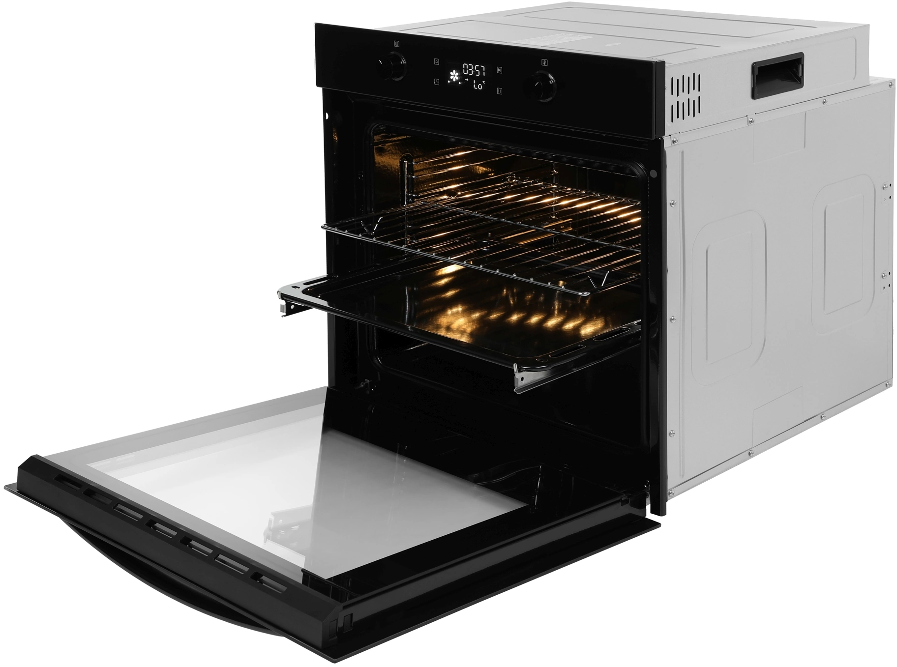 Духовой шкаф Электрический Hyundai HEO 6646 BG, фото 17