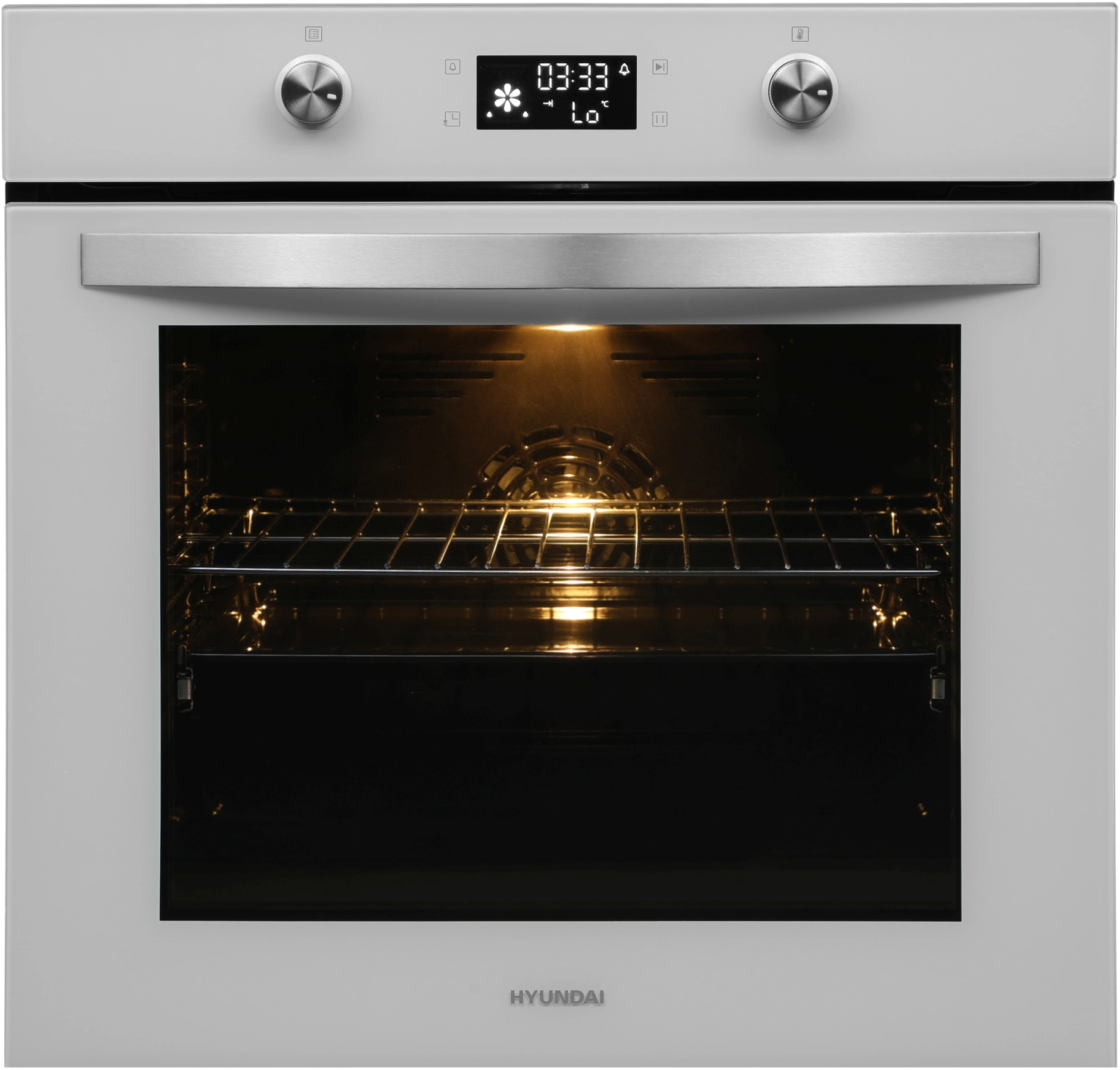 Духовой шкаф Электрический Hyundai HEO 6646 WG, фото 11